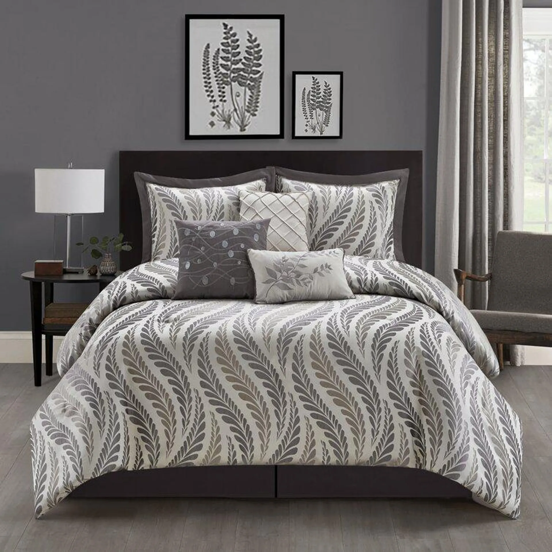 Audel Microfiber Abstract Comforter Set