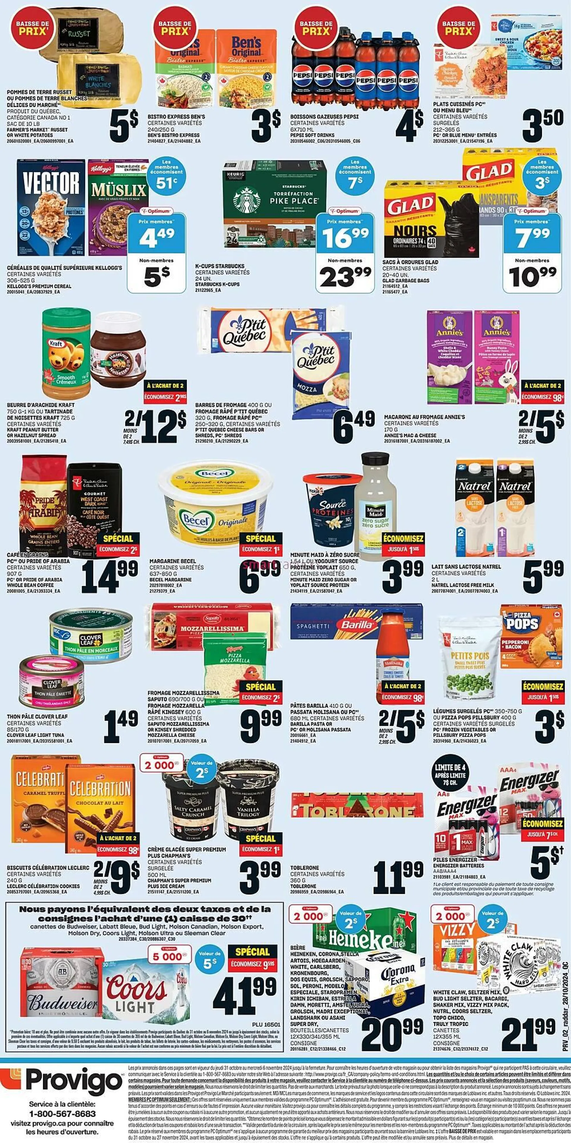 Provigo flyer from October 31 to November 6 2024 - flyer page 2