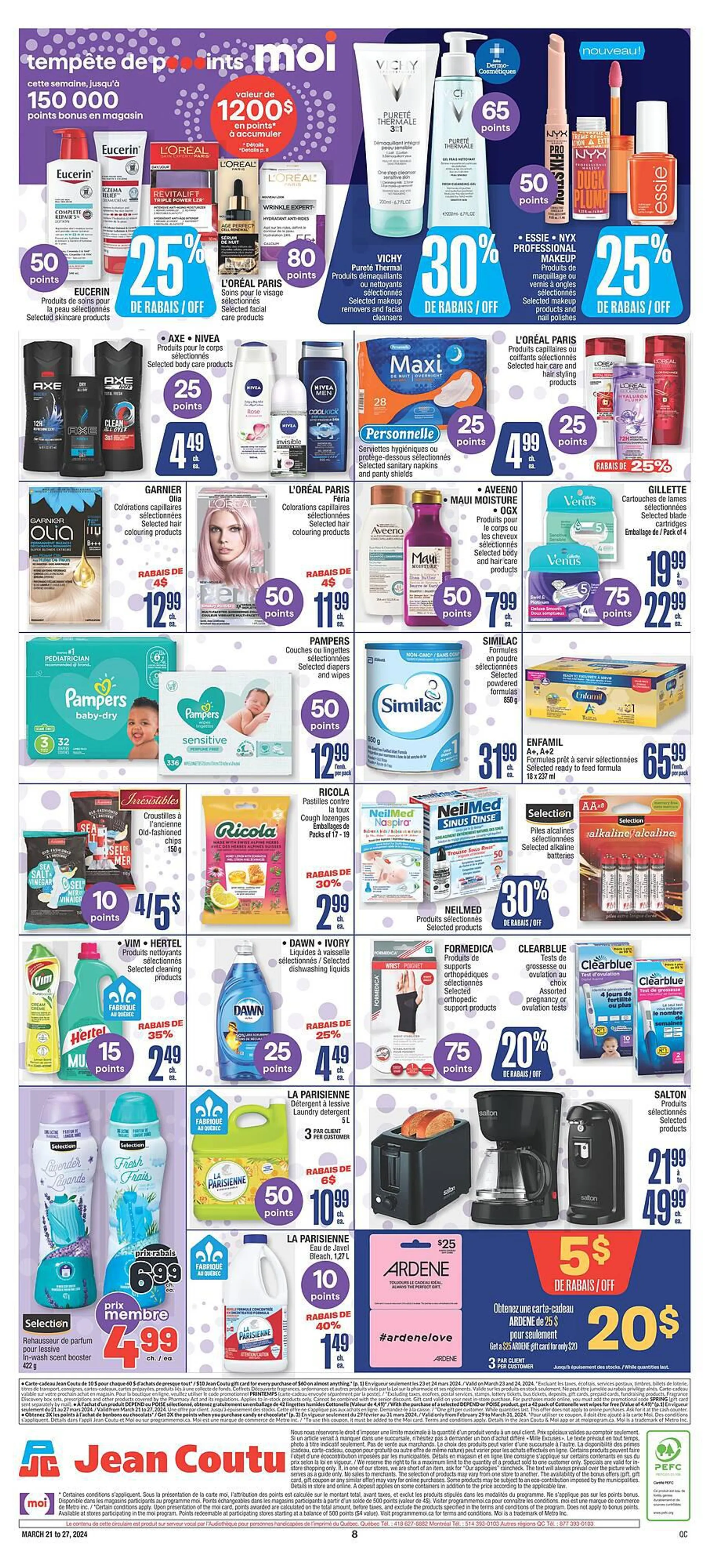 Jean Coutu flyer from March 21 to March 27 2024 - flyer page 2