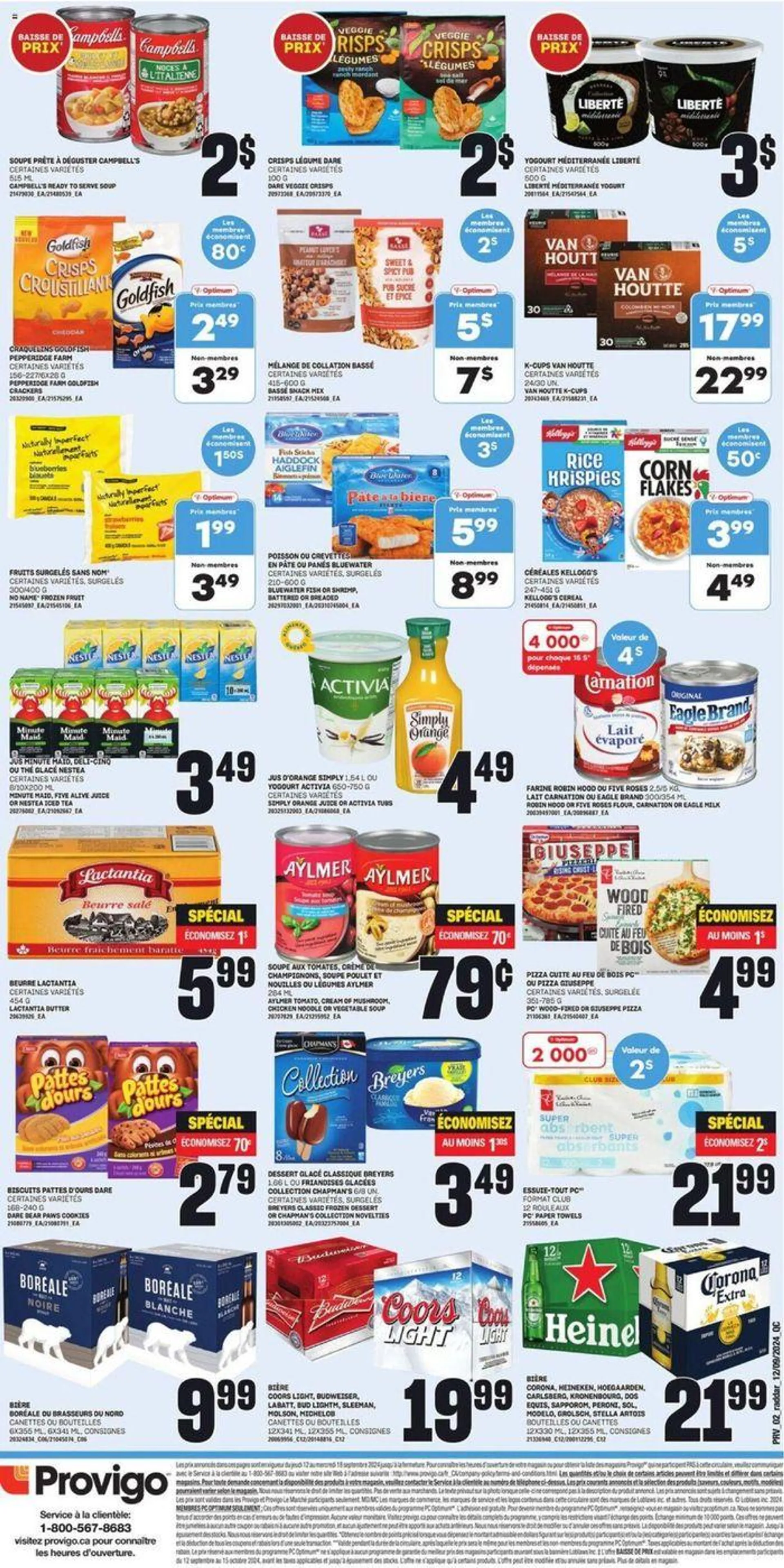 Provigo weekly flyer from September 12 to September 18 2024 - flyer page 13