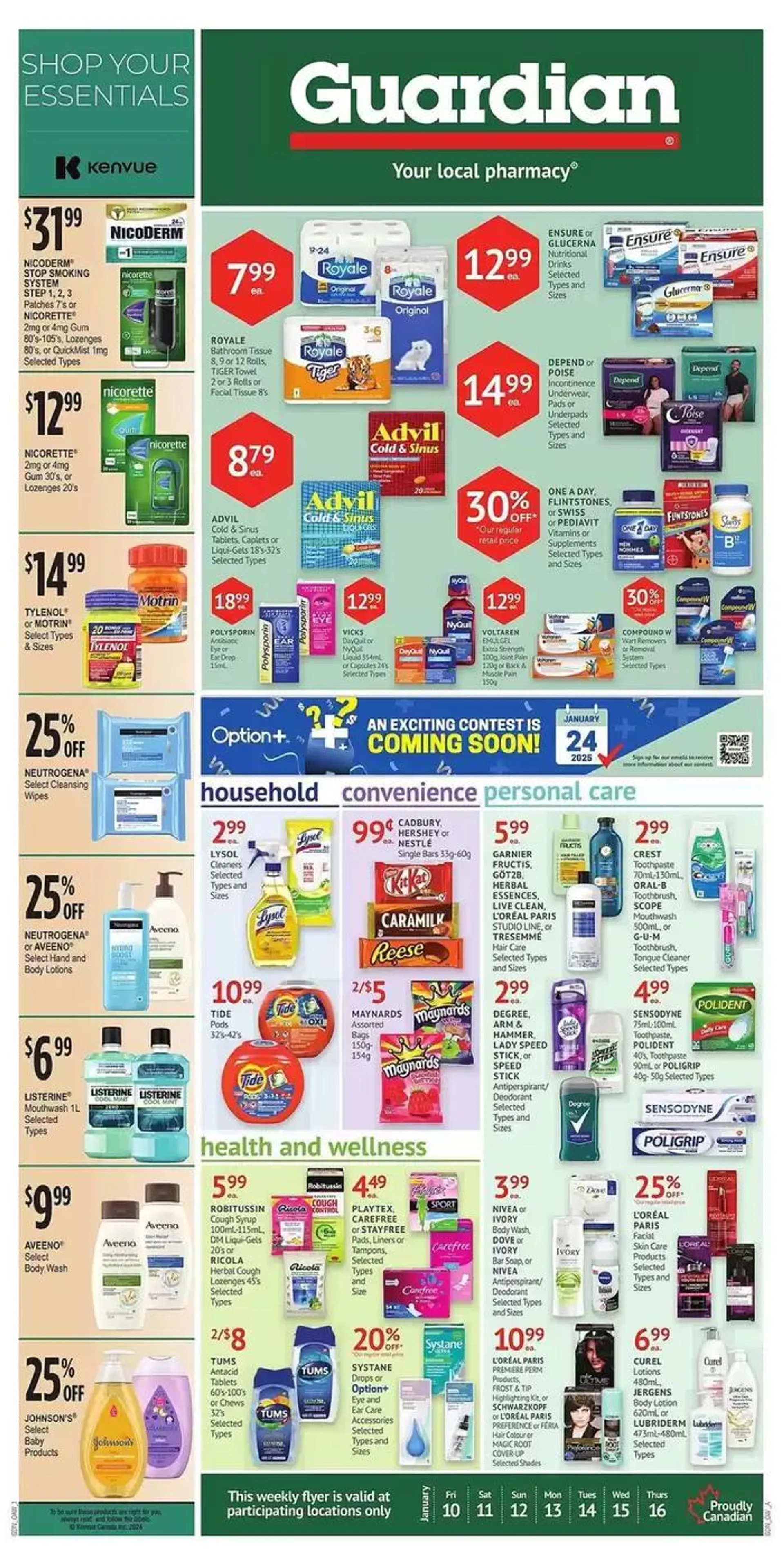 Guardian Pharmacy weekly flyer - 1