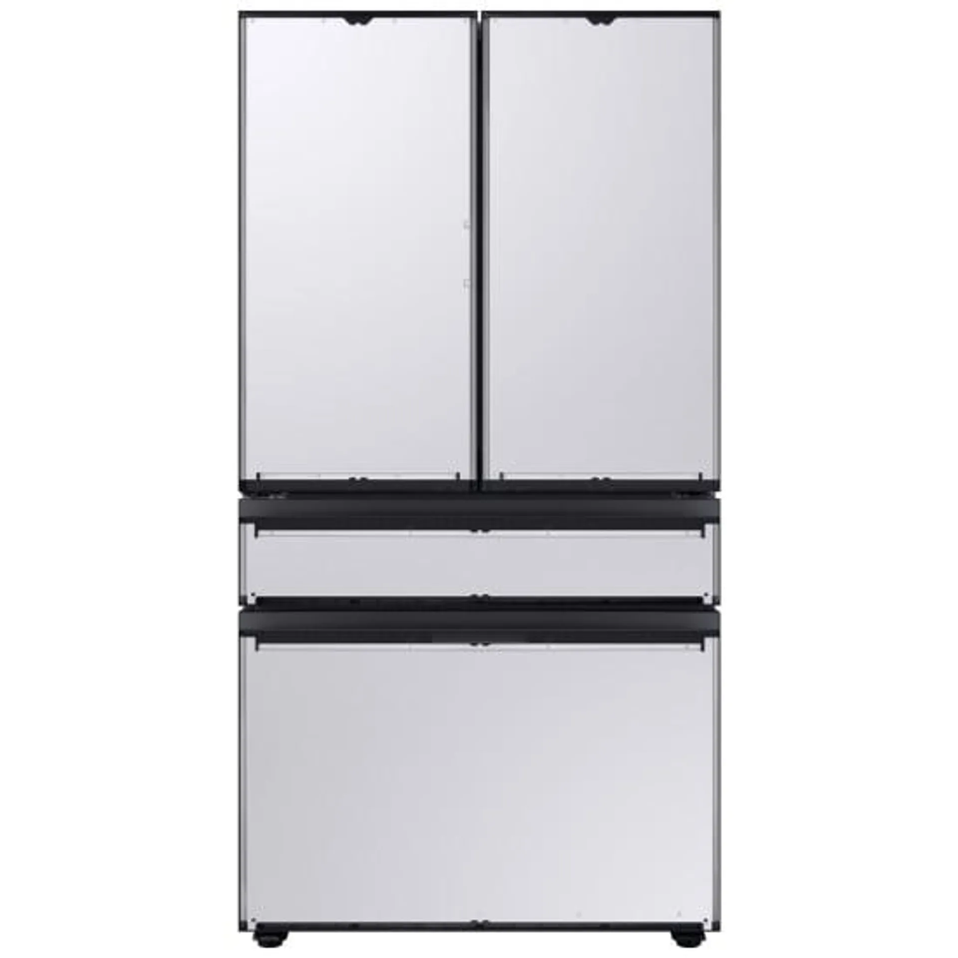 Samsung Bespoke RF23BB8600APAA French Door Refrigerator, 36 inch Width, ENERGY STAR Certified, Counter Depth, 22.8 cu. ft. Capacity, Panel Ready Beverage CenterTM, Dual Ice Maker with Ice BitesTM, Twin Cooling PlusTM, FlexZoneTM Drawer