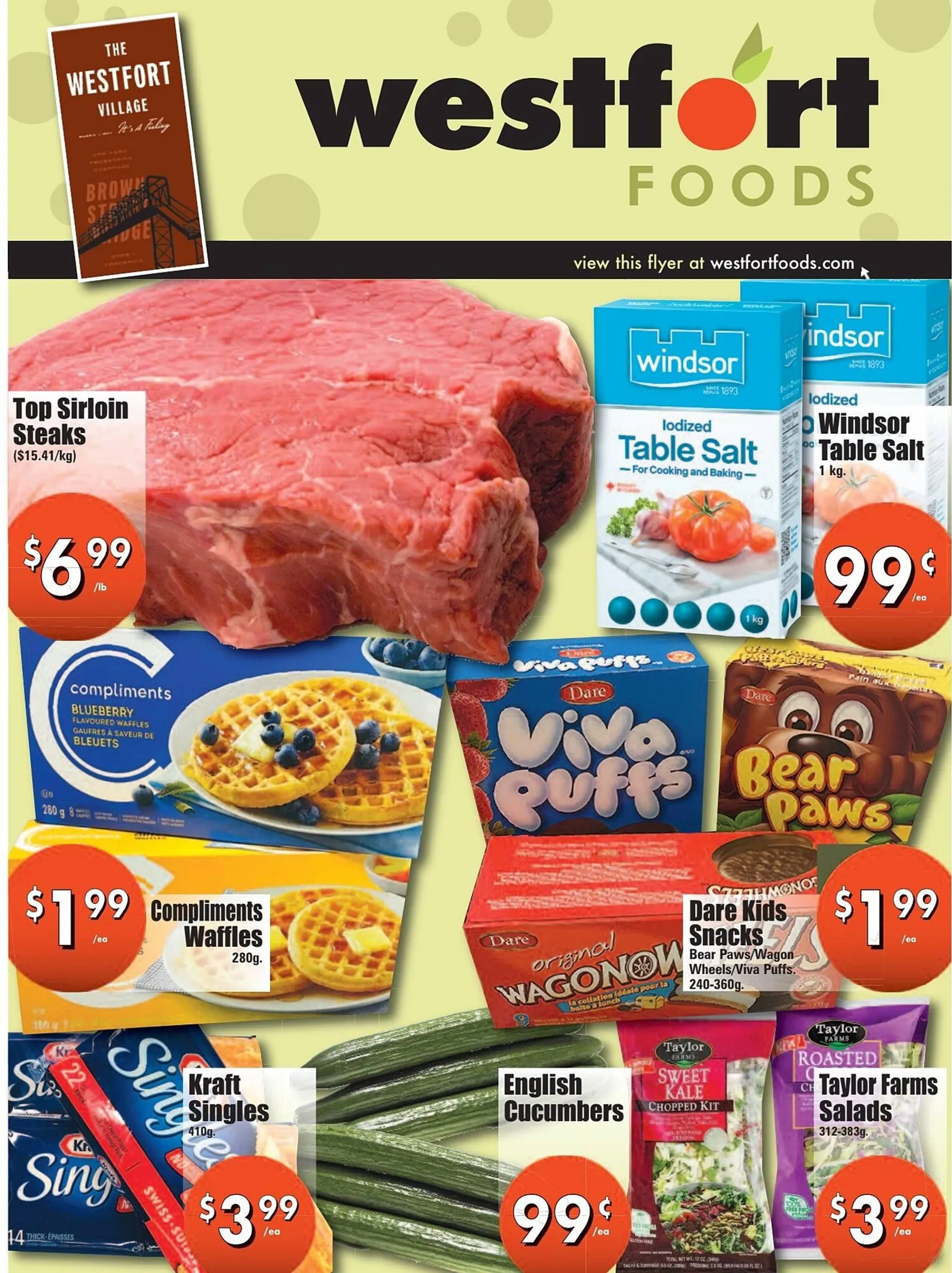 Westfort Foods flyer - 1