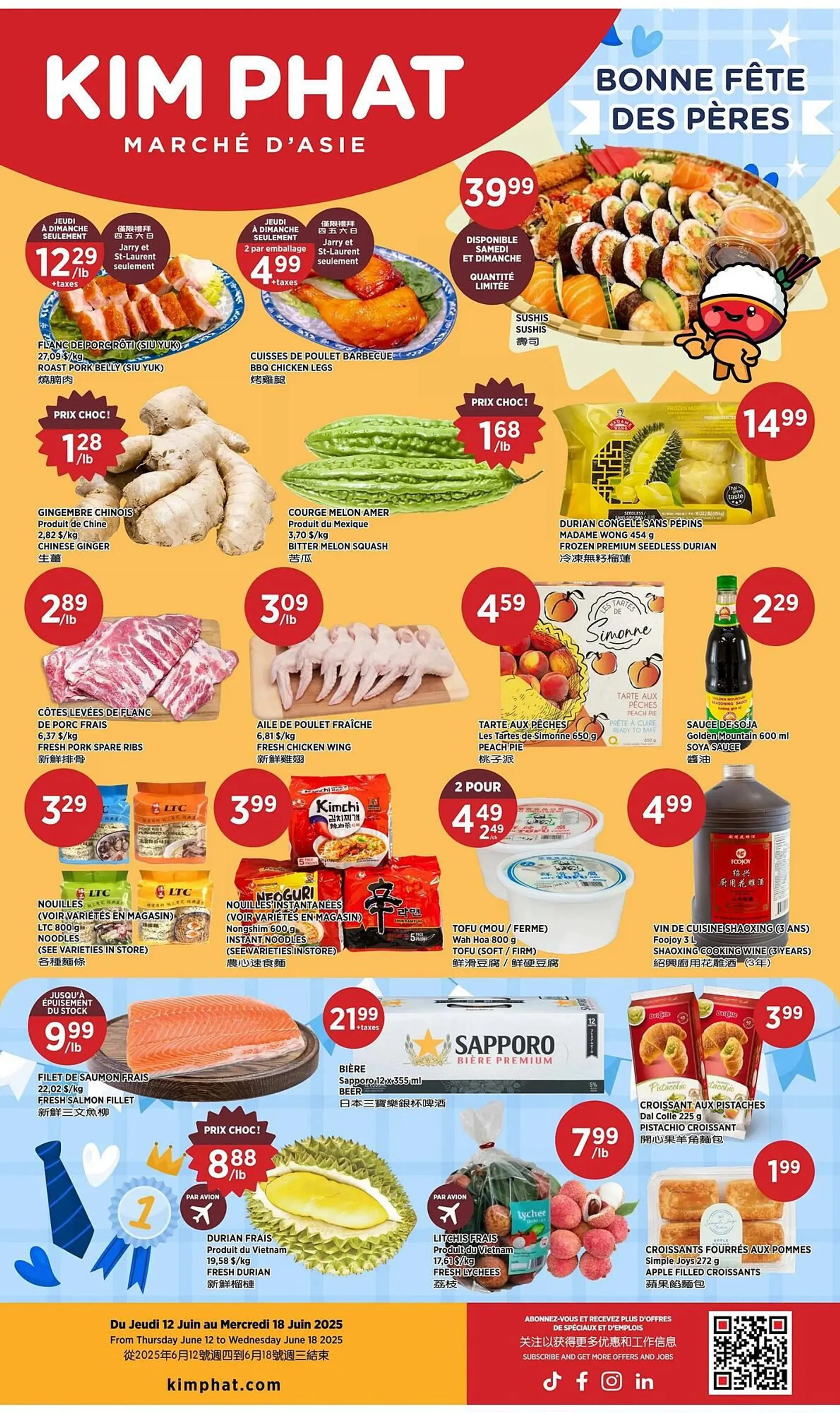 Kim Phat flyer from June 12 to June 18 2025 - flyer page 1