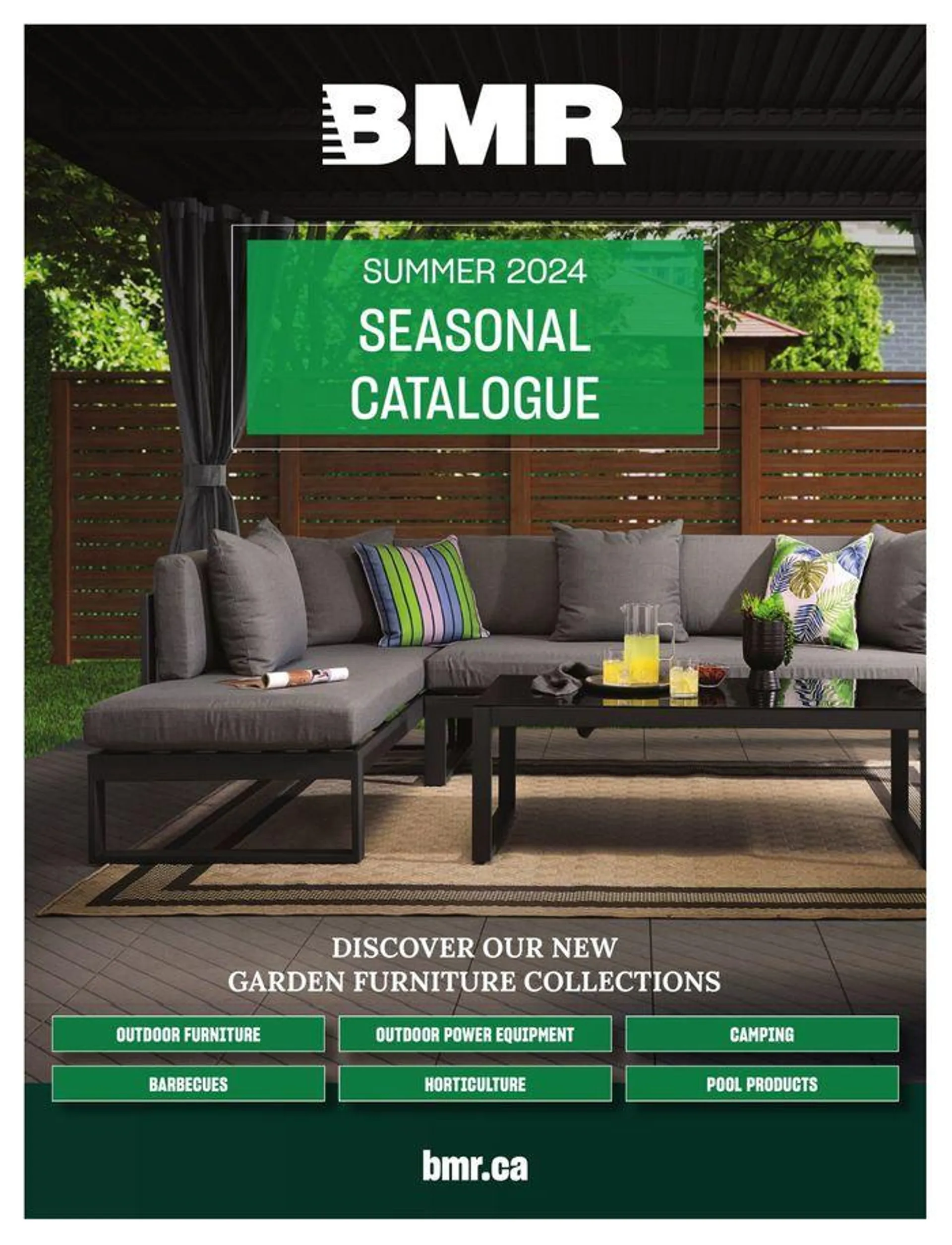 SUMMER 2024 SEASONAL CATALOGUE from March 14 to August 31 2024 - flyer page 1