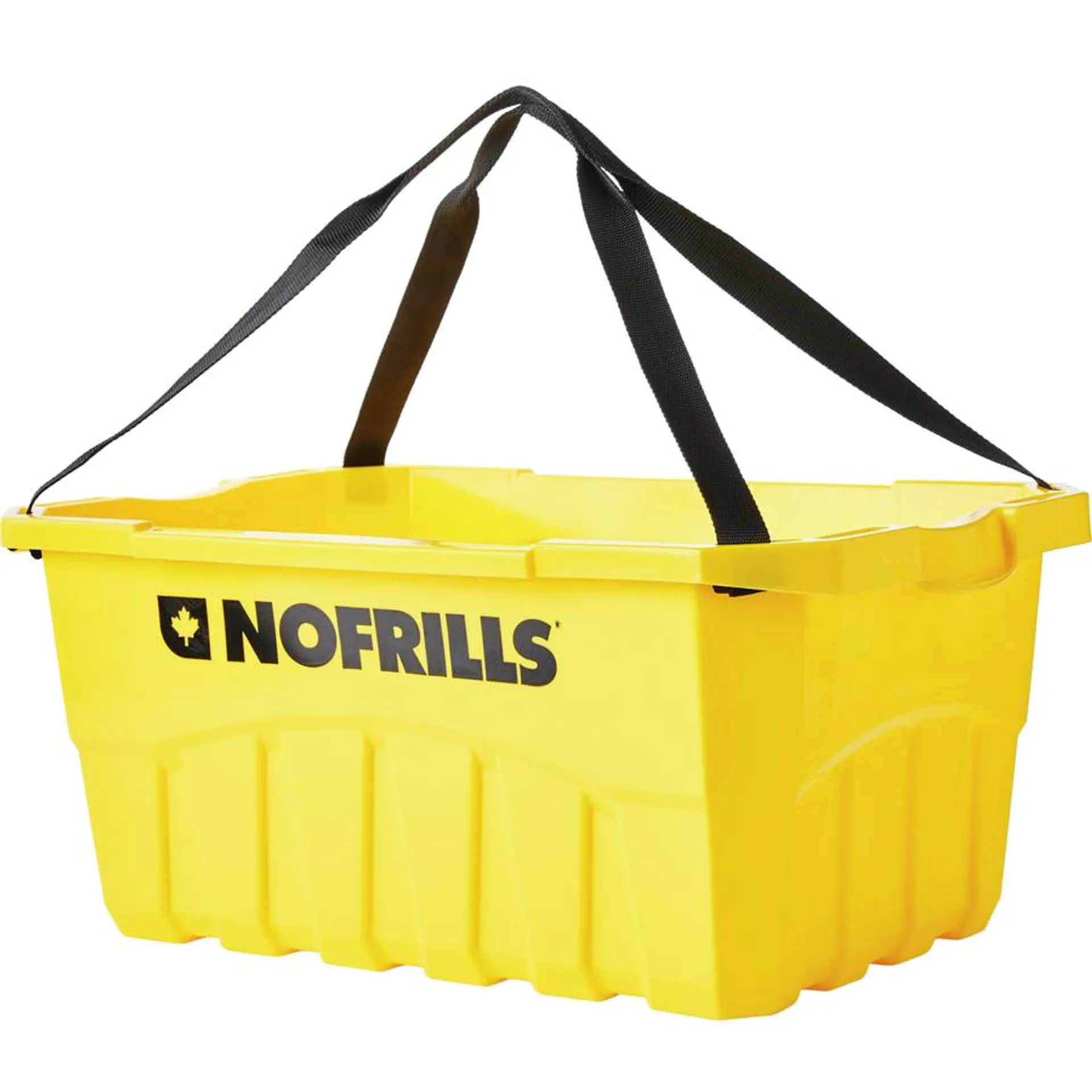 Reusable Bin with Straps