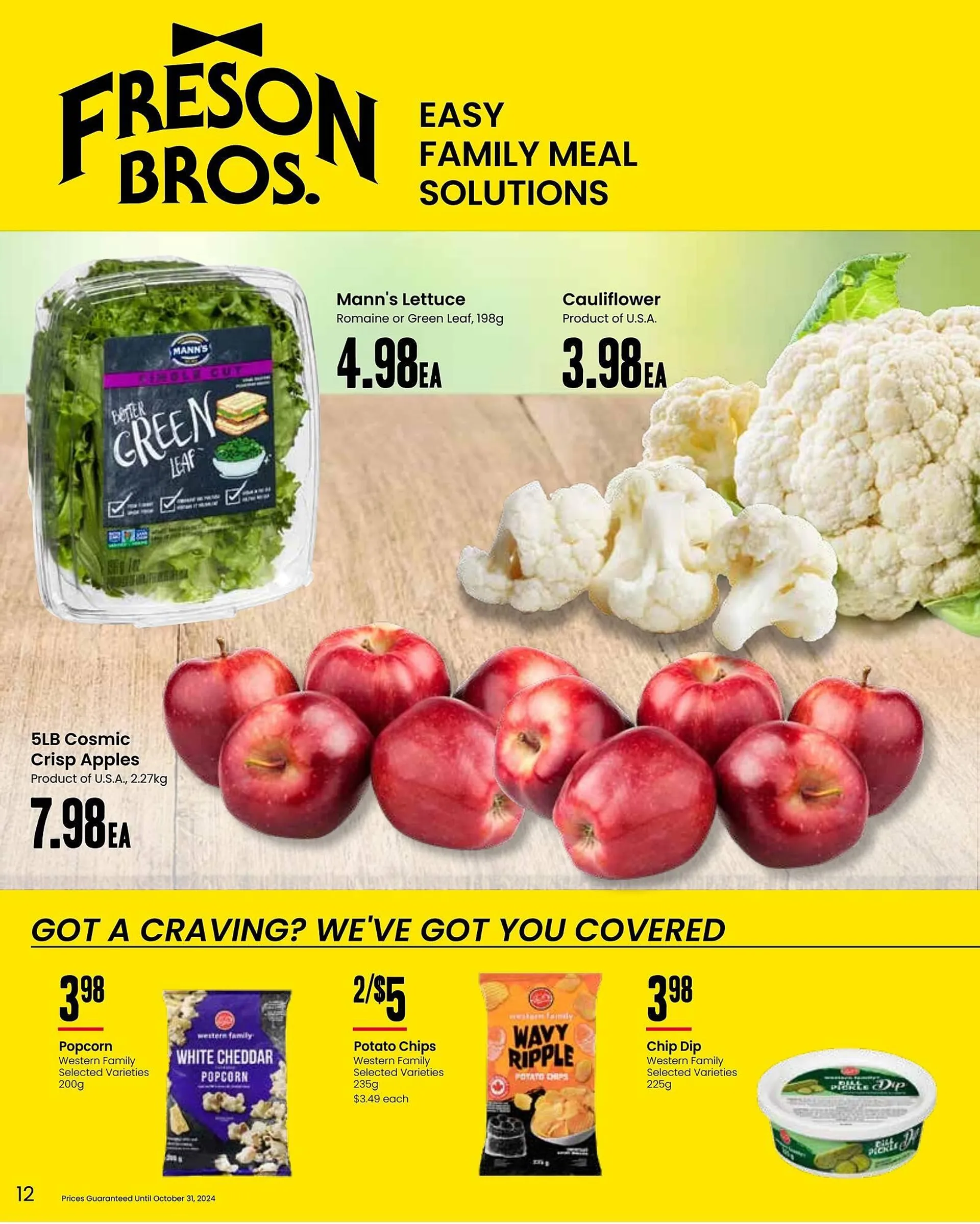 Freson Bros flyer from September 27 to October 31 2024 - flyer page 12