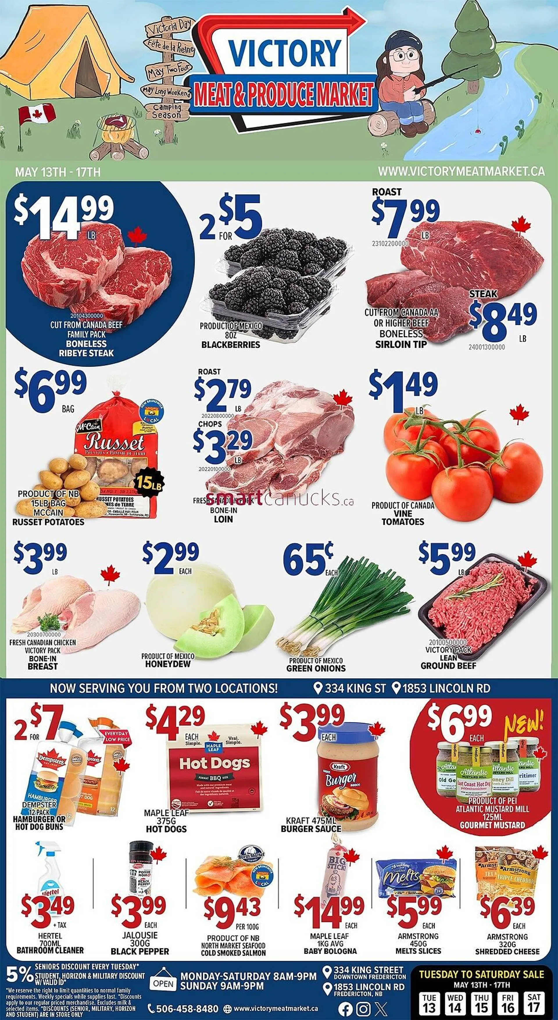Victory Meat Market flyer - 1