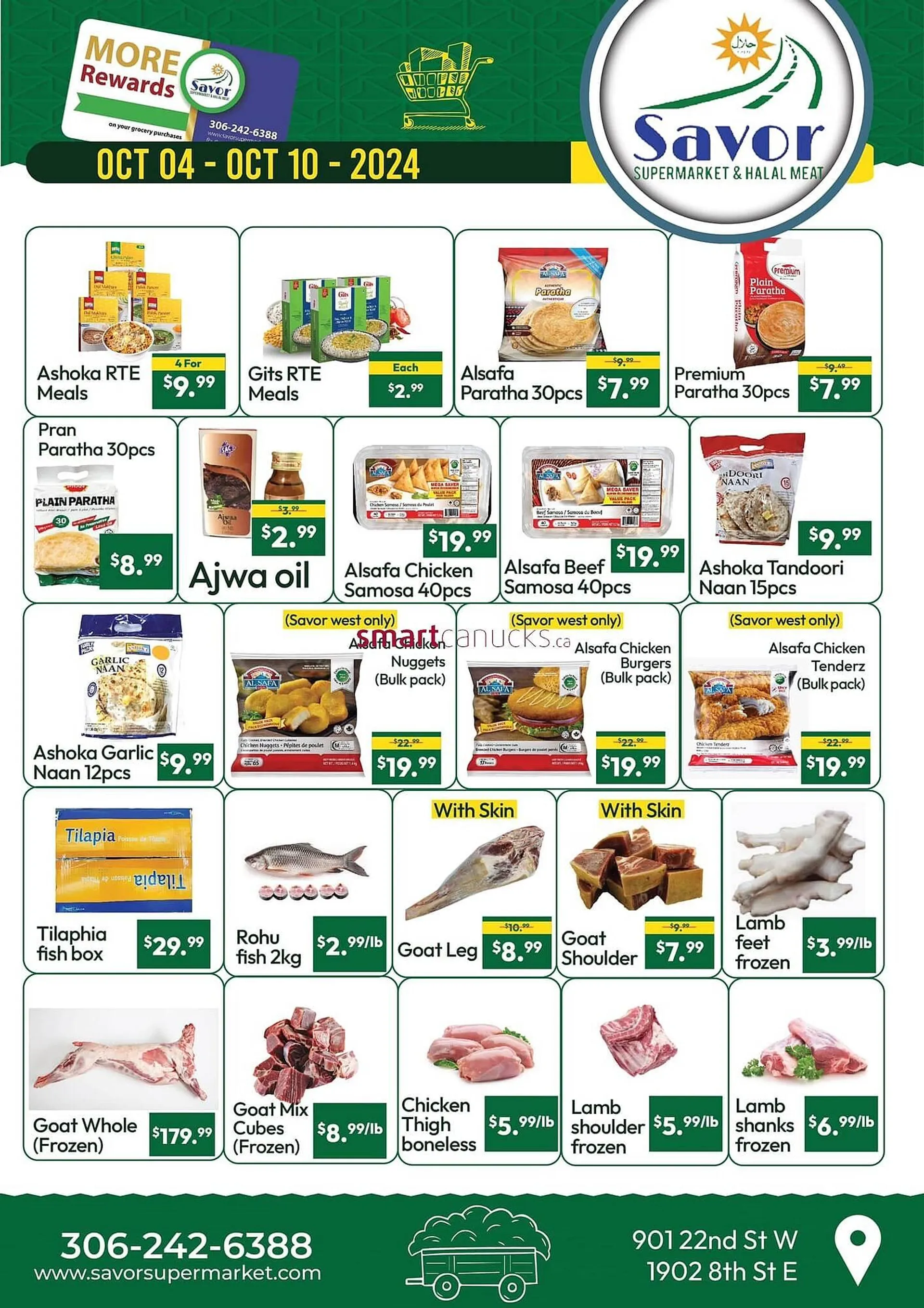 Savor Supermarket flyer from October 4 to October 17 2024 - flyer page 3