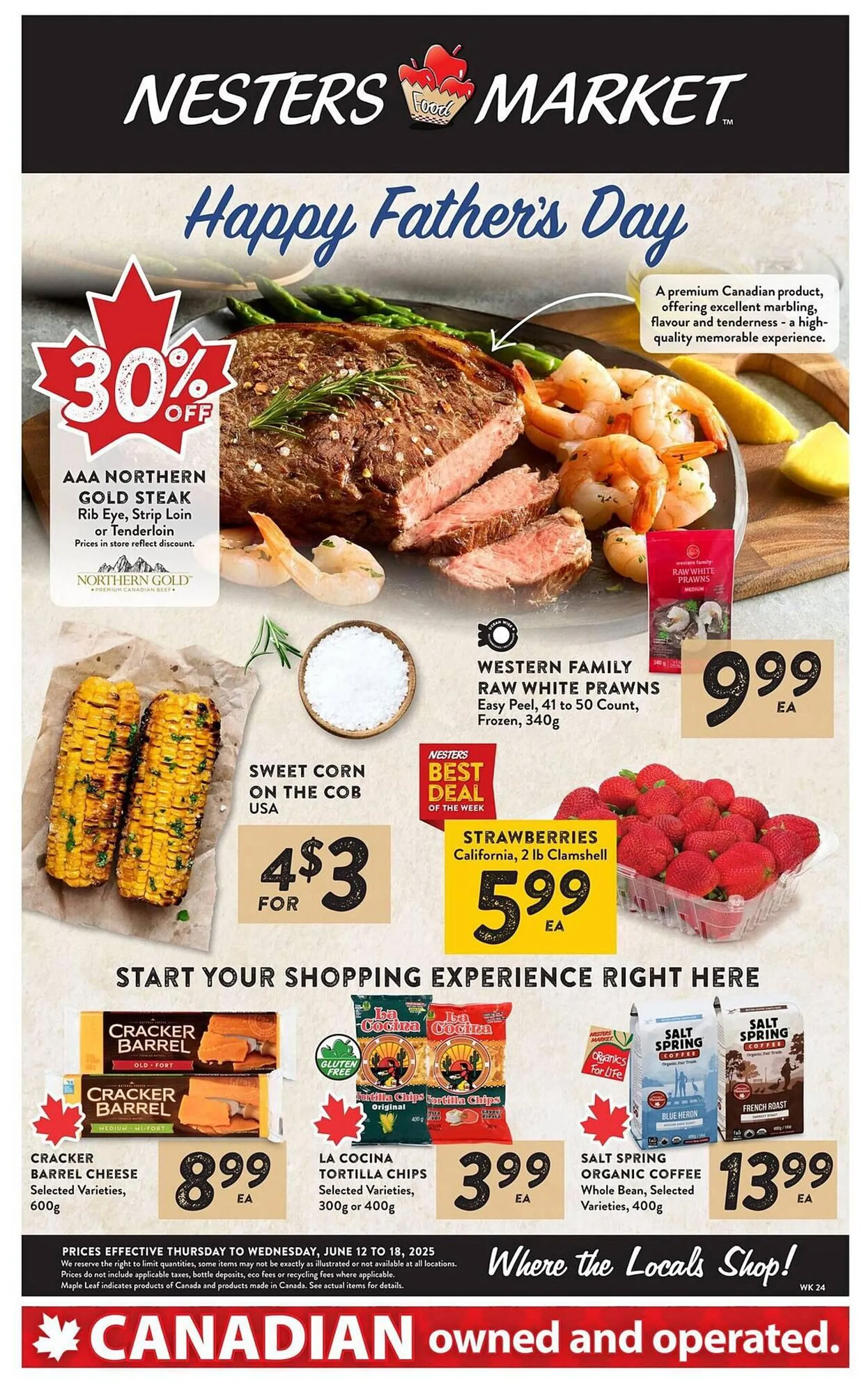 Nesters Market flyer from June 12 to June 18 2025 - flyer page 1