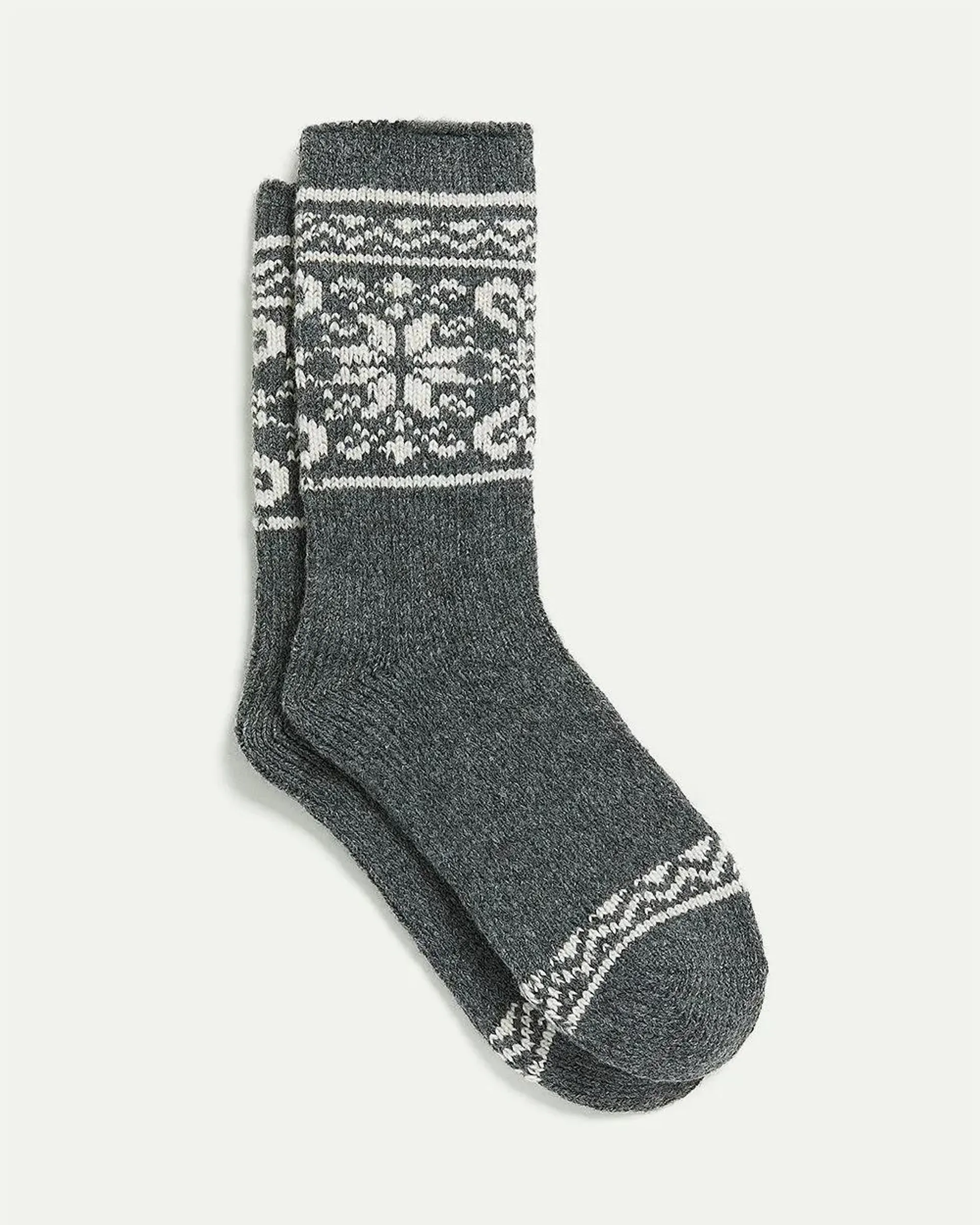 Winter Socks with Snowflakes