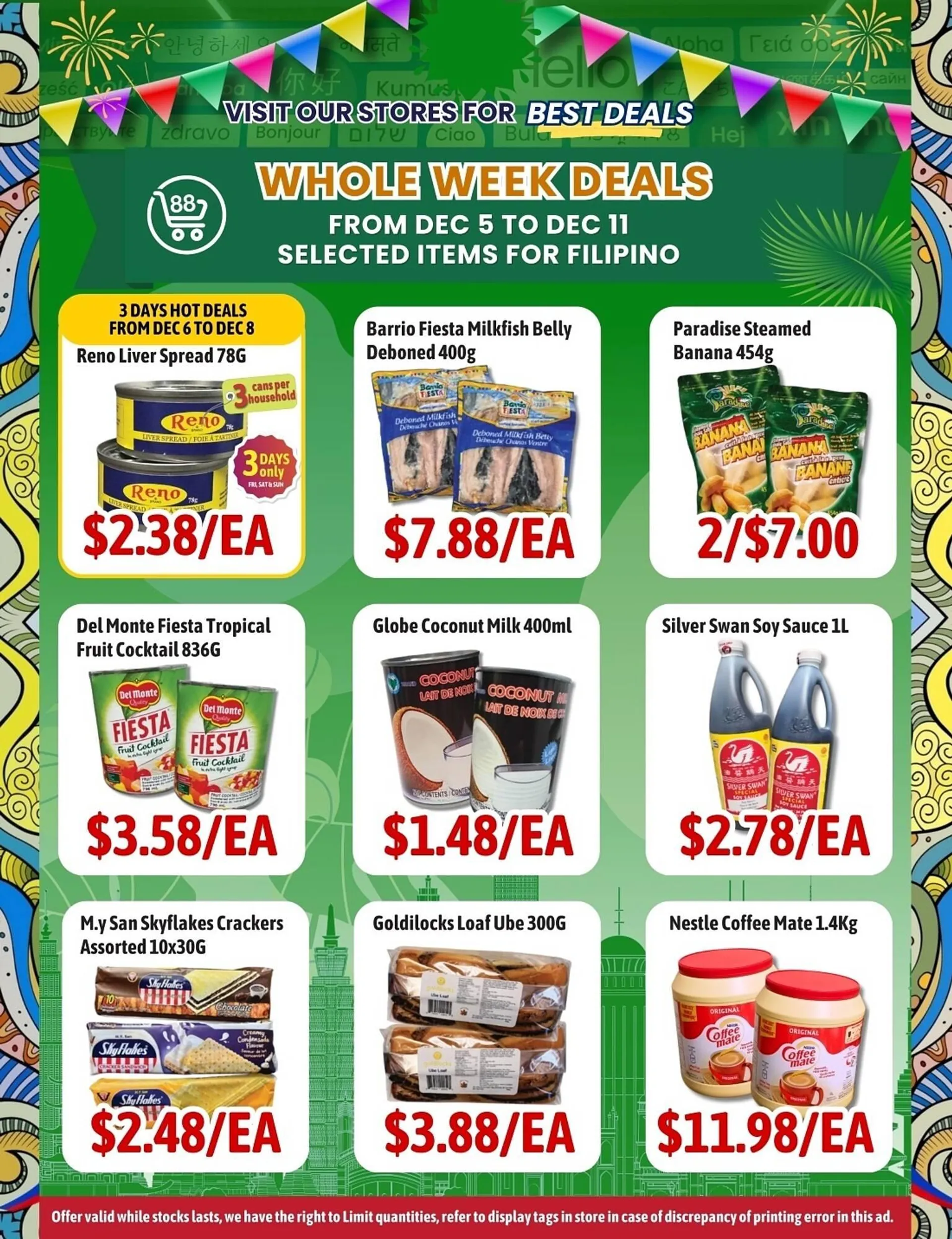 88 Supermarket flyer from December 5 to December 11 2024 - flyer page 9