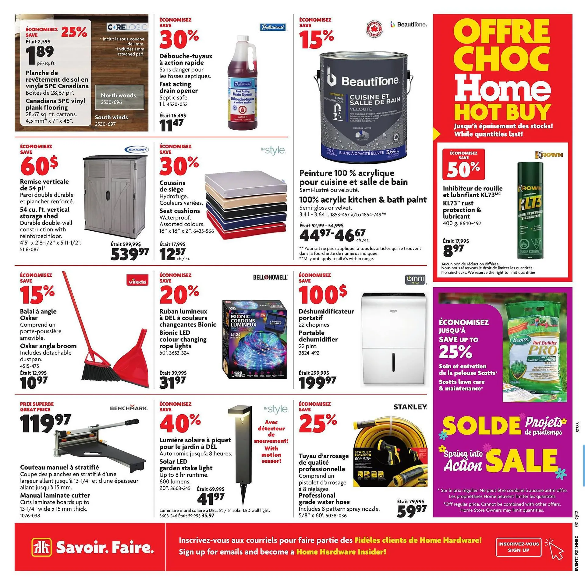 Home Hardware flyer from April 3 to April 9 2024 - flyer page 2