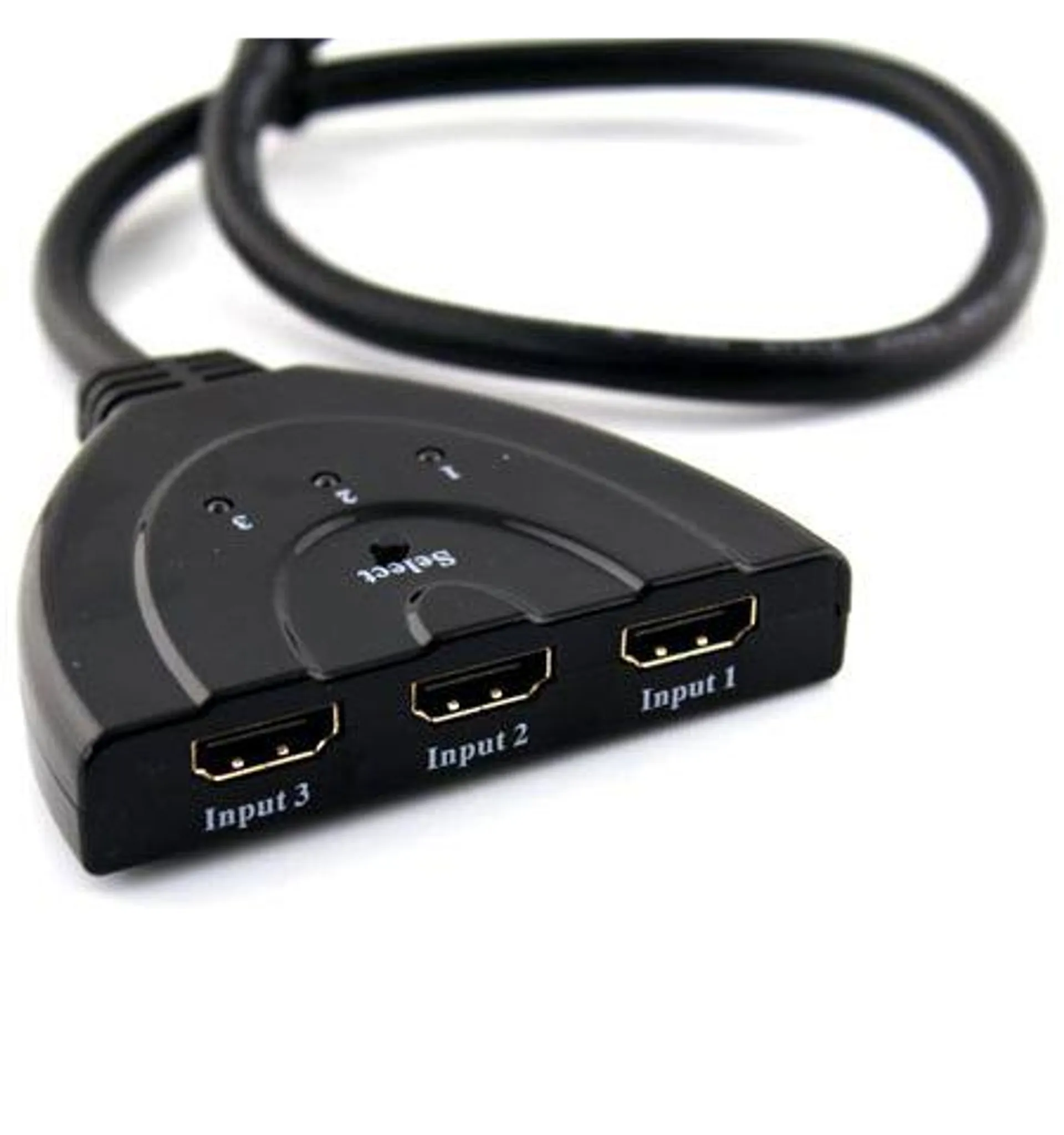 3 Port Manual HDMI Switch