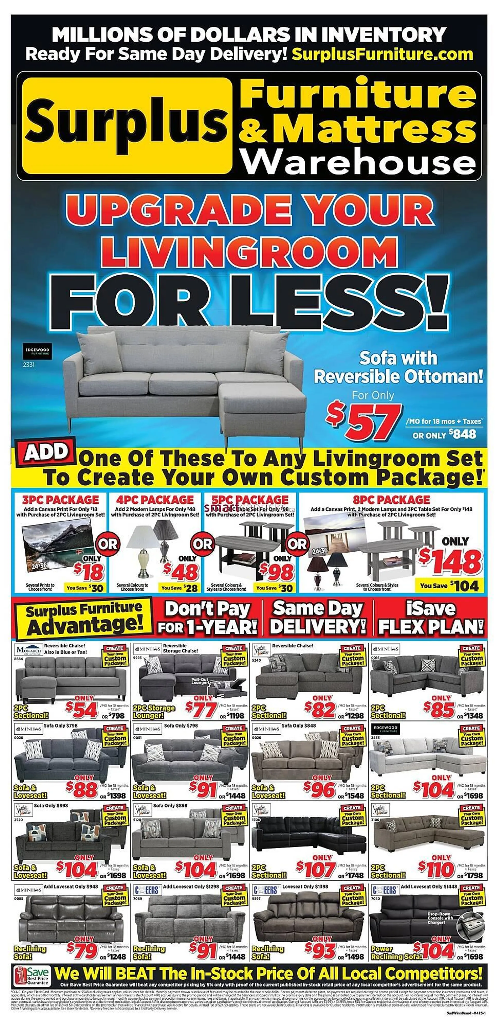 Surplus Furniture flyer - 1