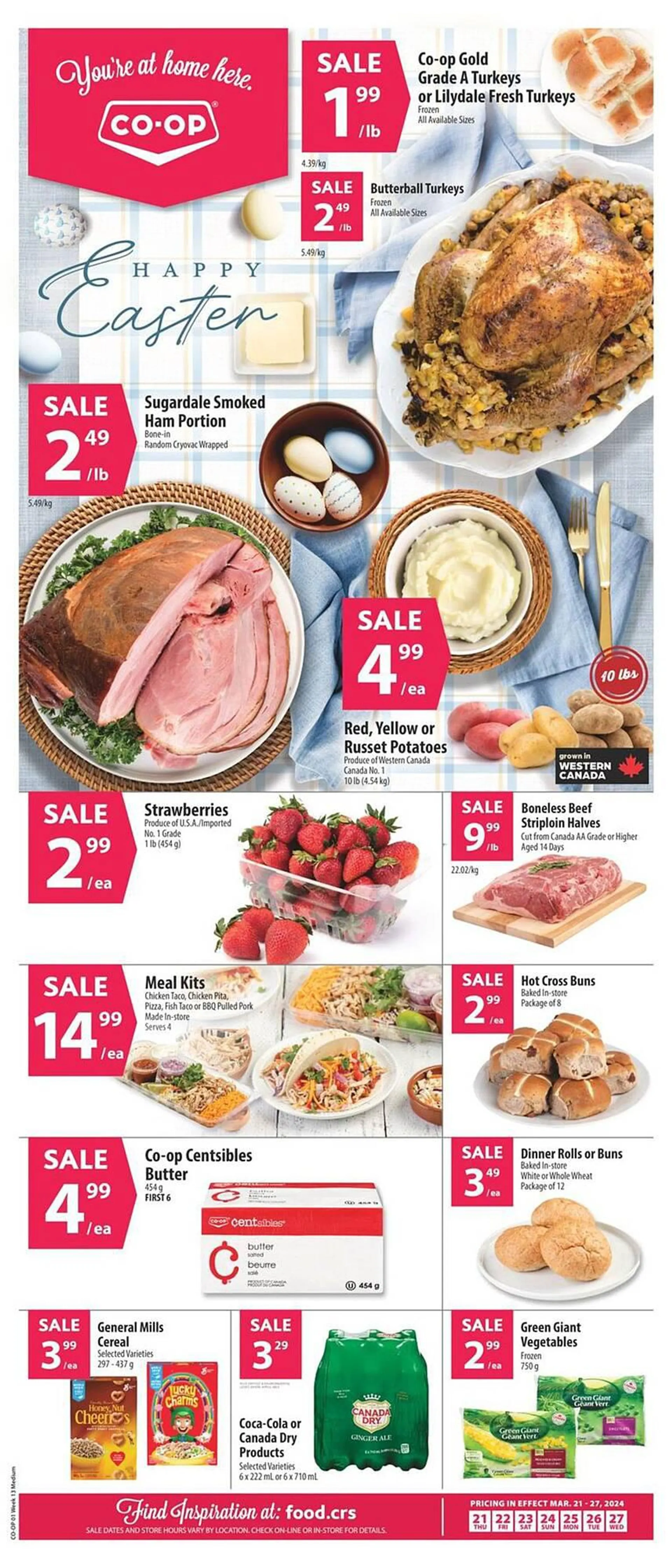 Co-Op Food flyer from March 21 to March 27 2024 - flyer page 