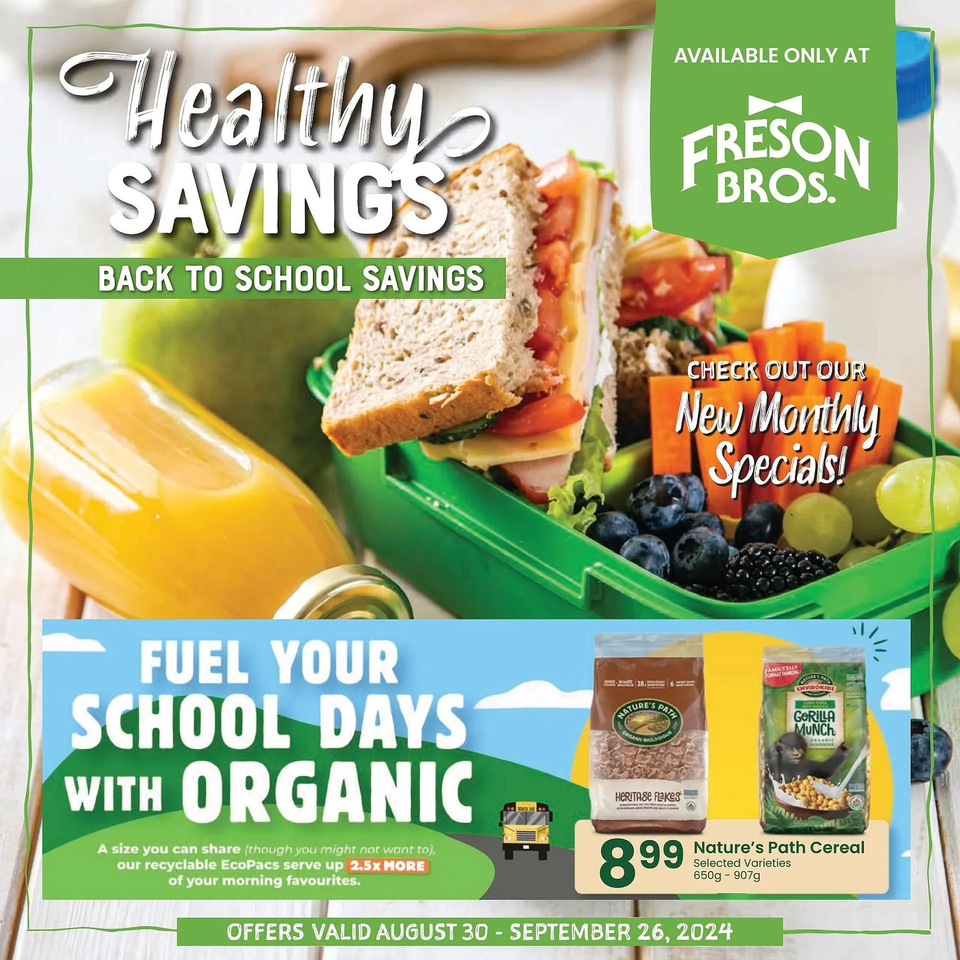 Freson Bros flyer - 1