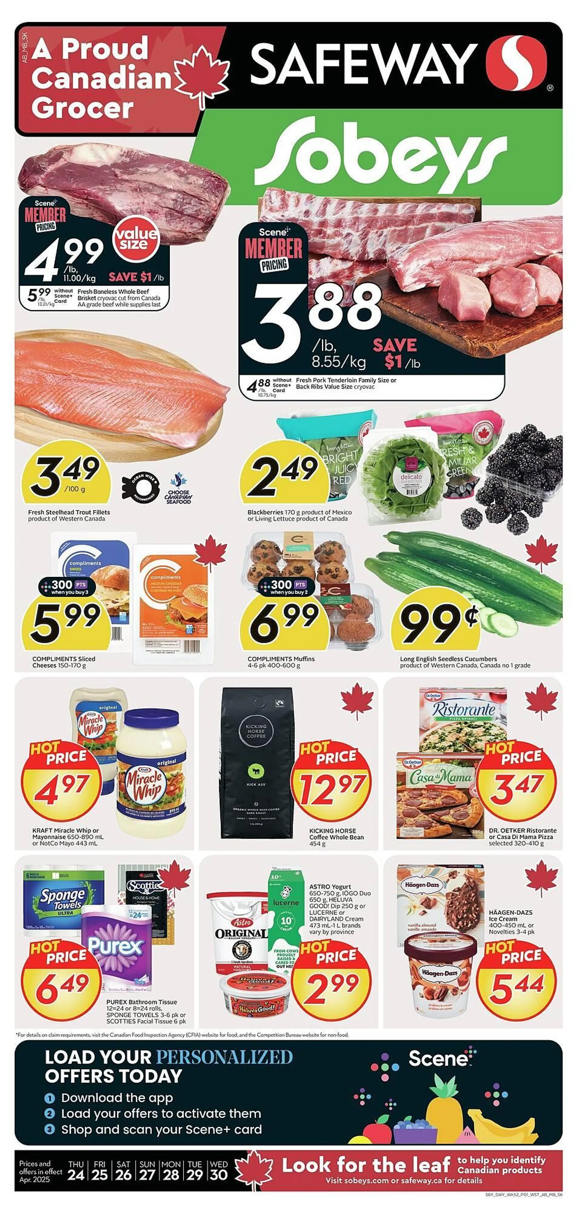 Safeway flyer - 1