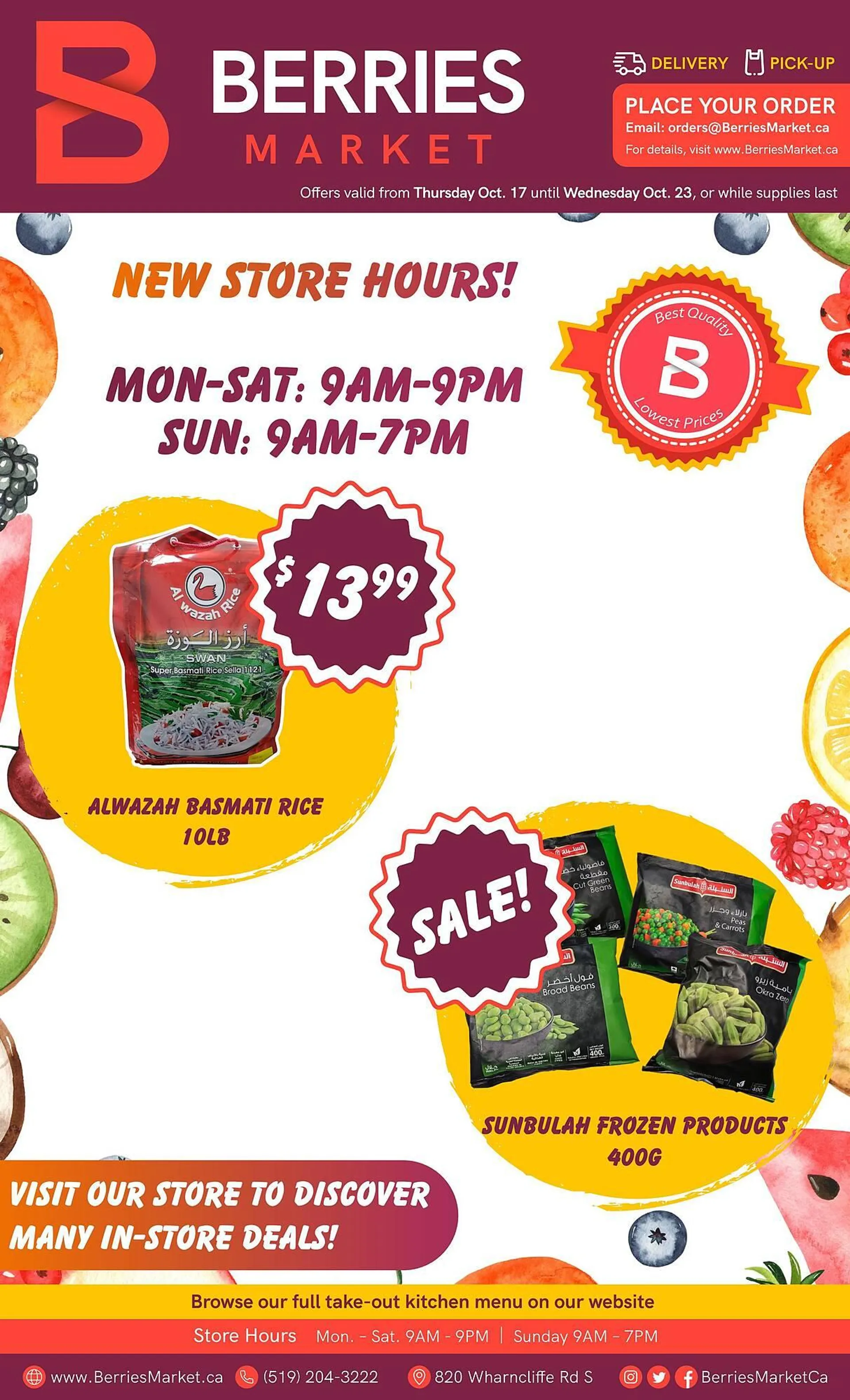 Berries Market flyer - 1