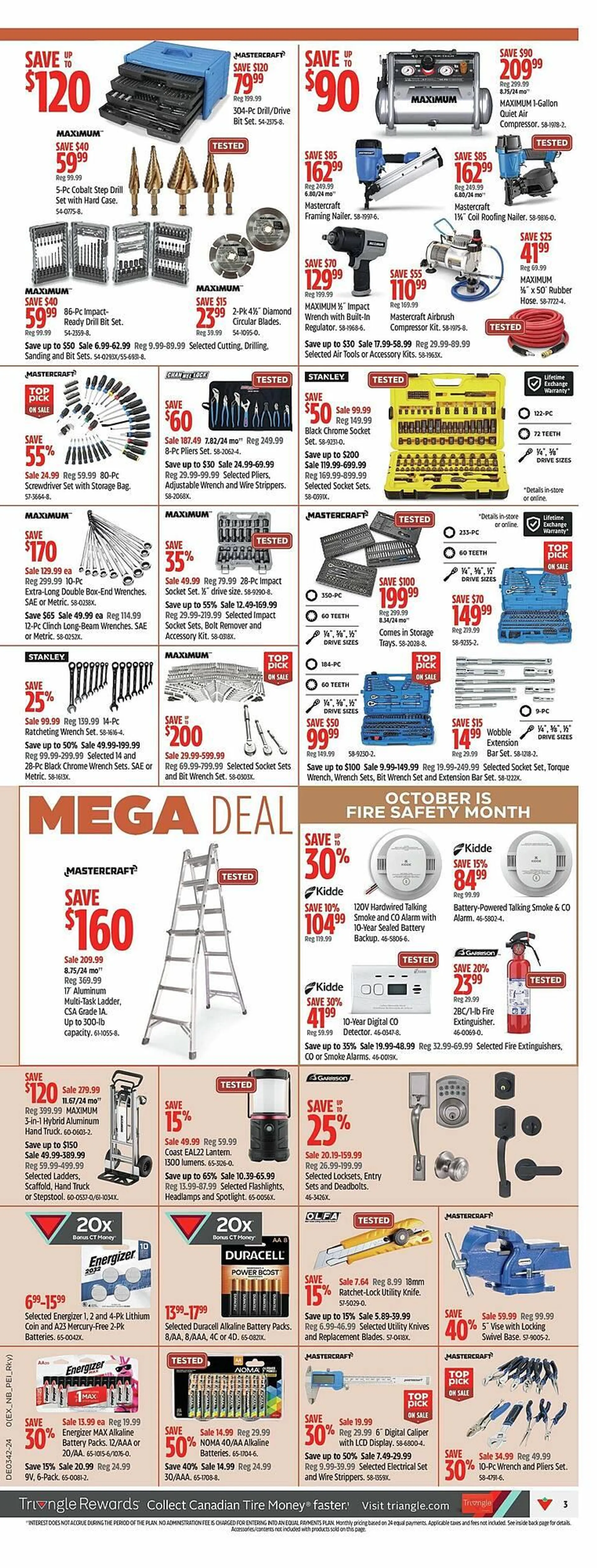 Canadian Tire flyer from October 10 to October 17 2024 - flyer page 4