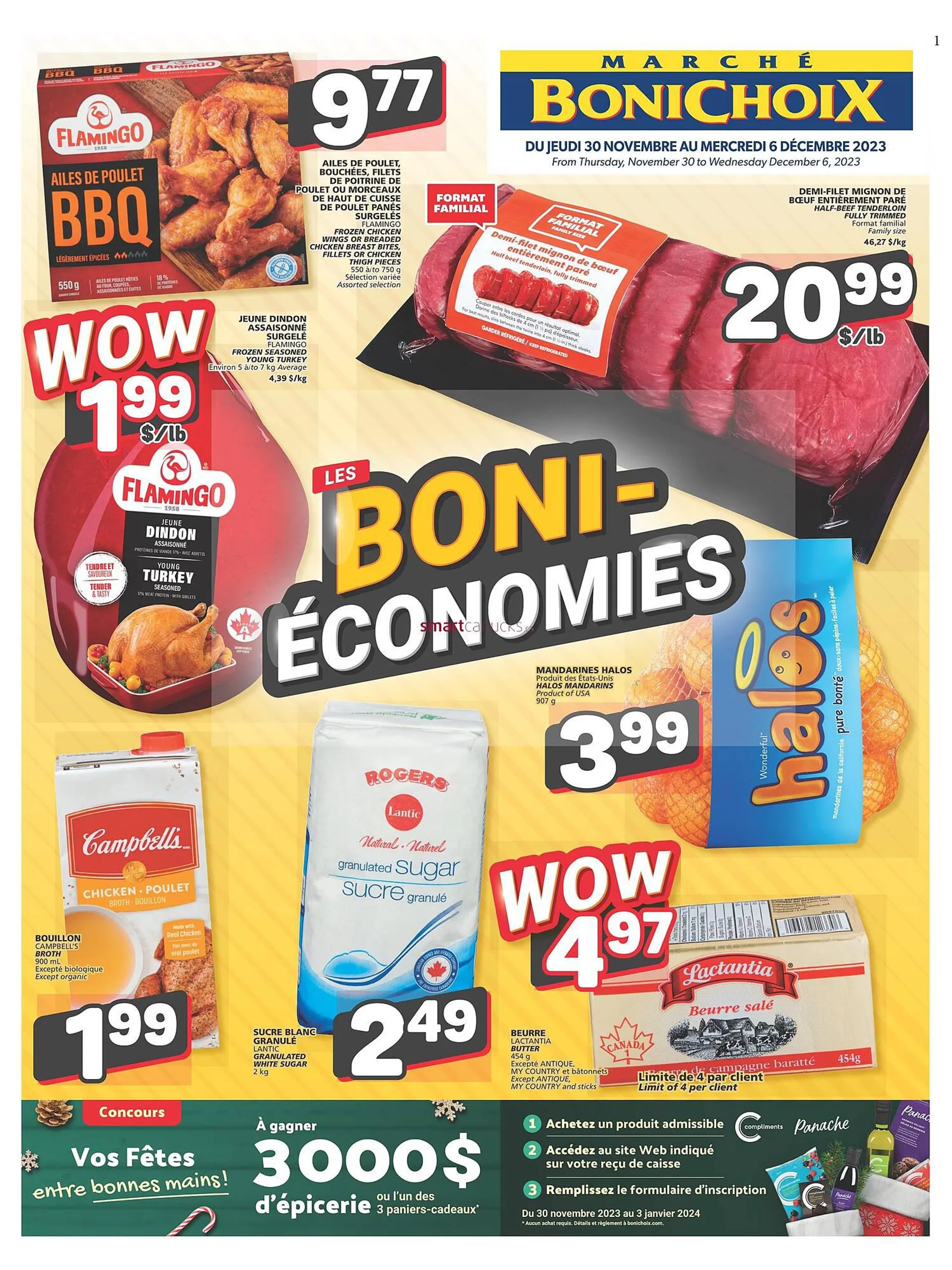 Marché Bonichoix flyer