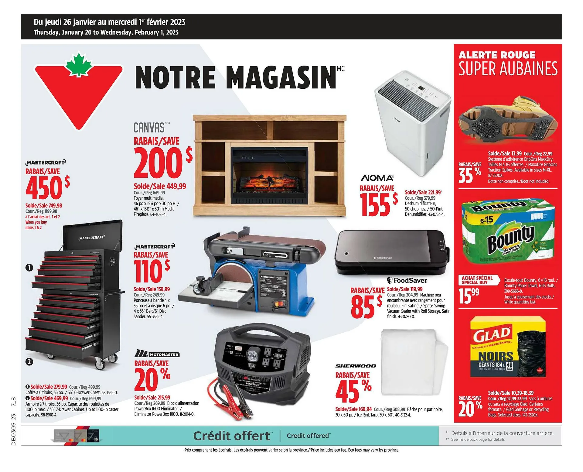 Canadian Tire flyer - 1