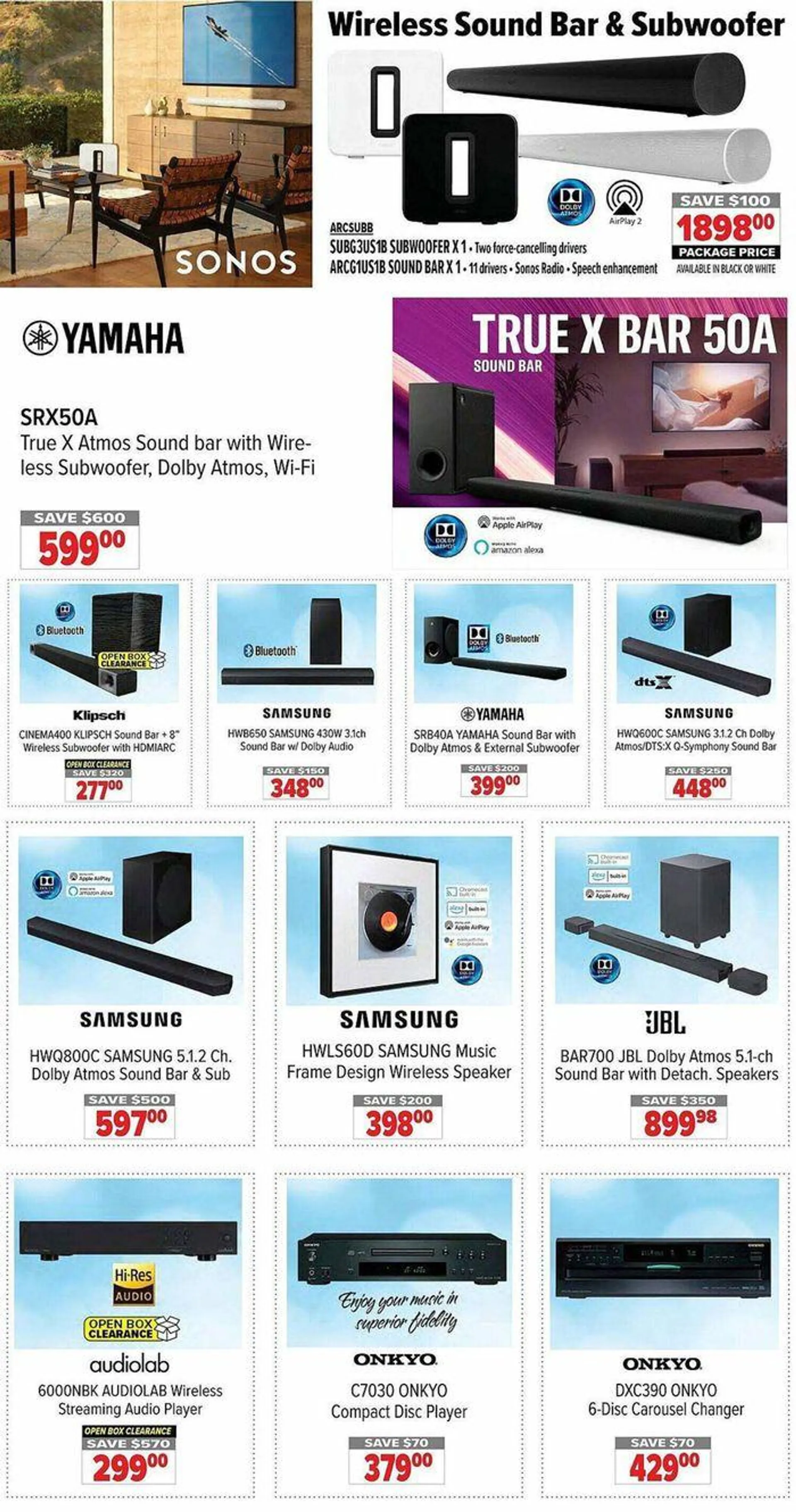 2001 Audio Video weekly flyer from September 20 to October 5 2024 - flyer page 10