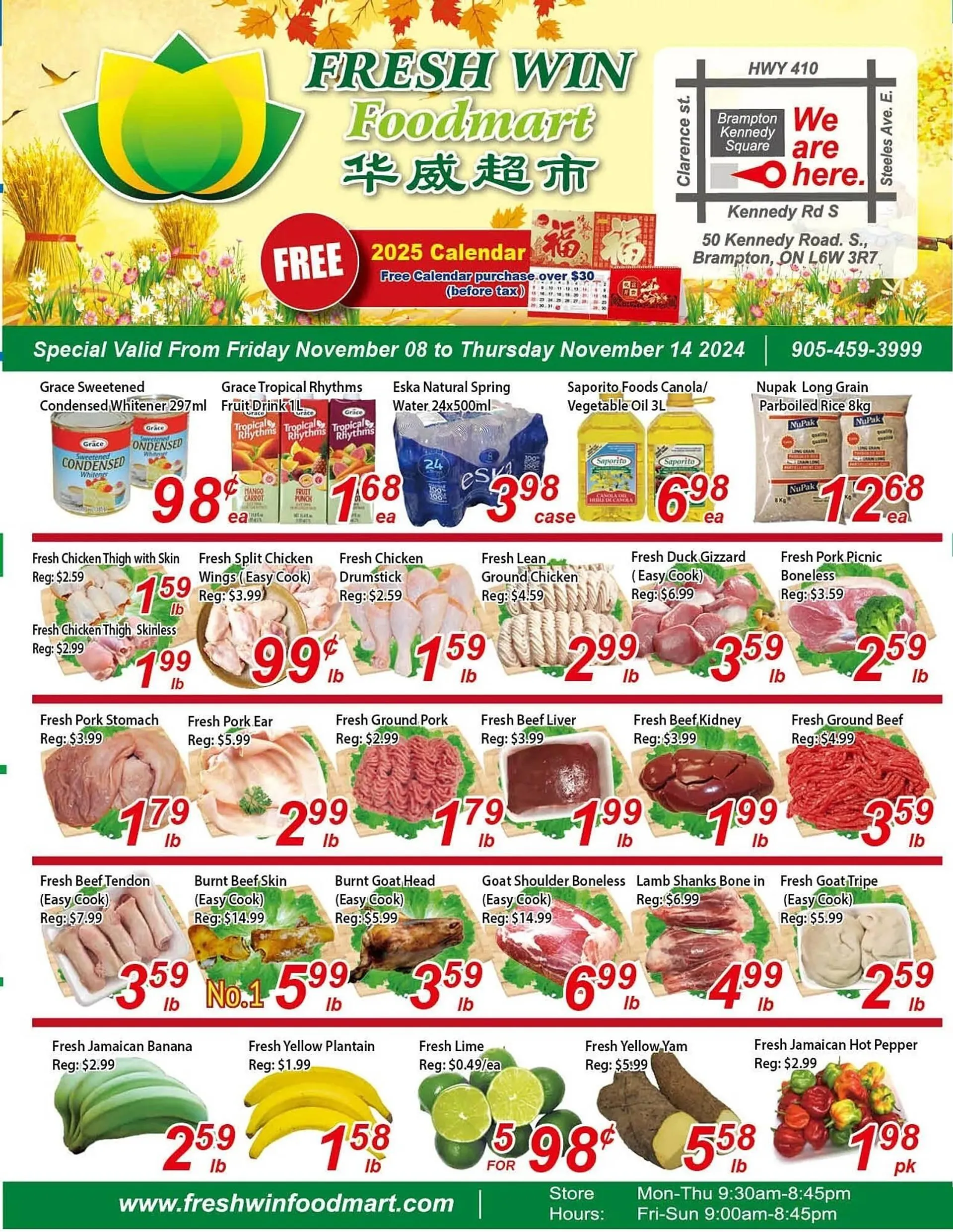 Fresh Win Foodmart flyer - 1