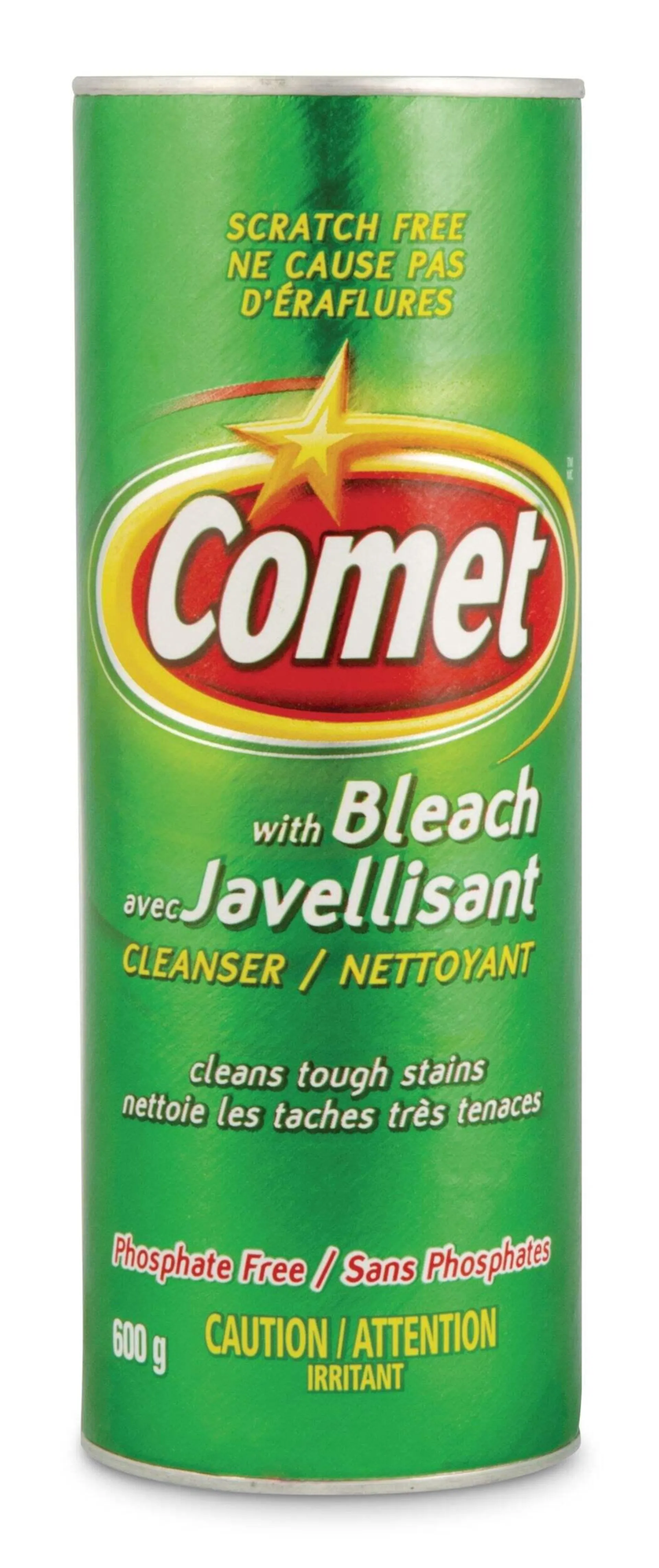 Comet Scratch Free Cleaning Powder with Bleach, 600-g