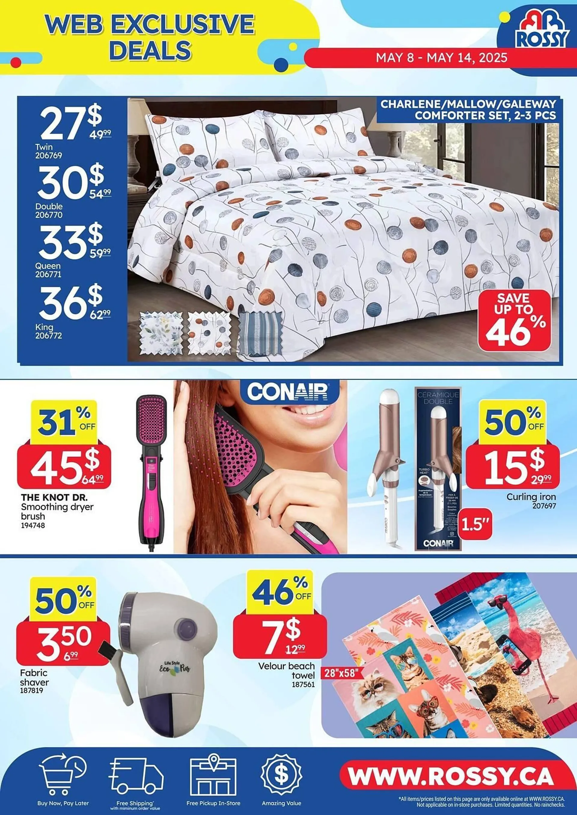 Rossy flyer from May 8 to May 15 2025 - flyer page 12