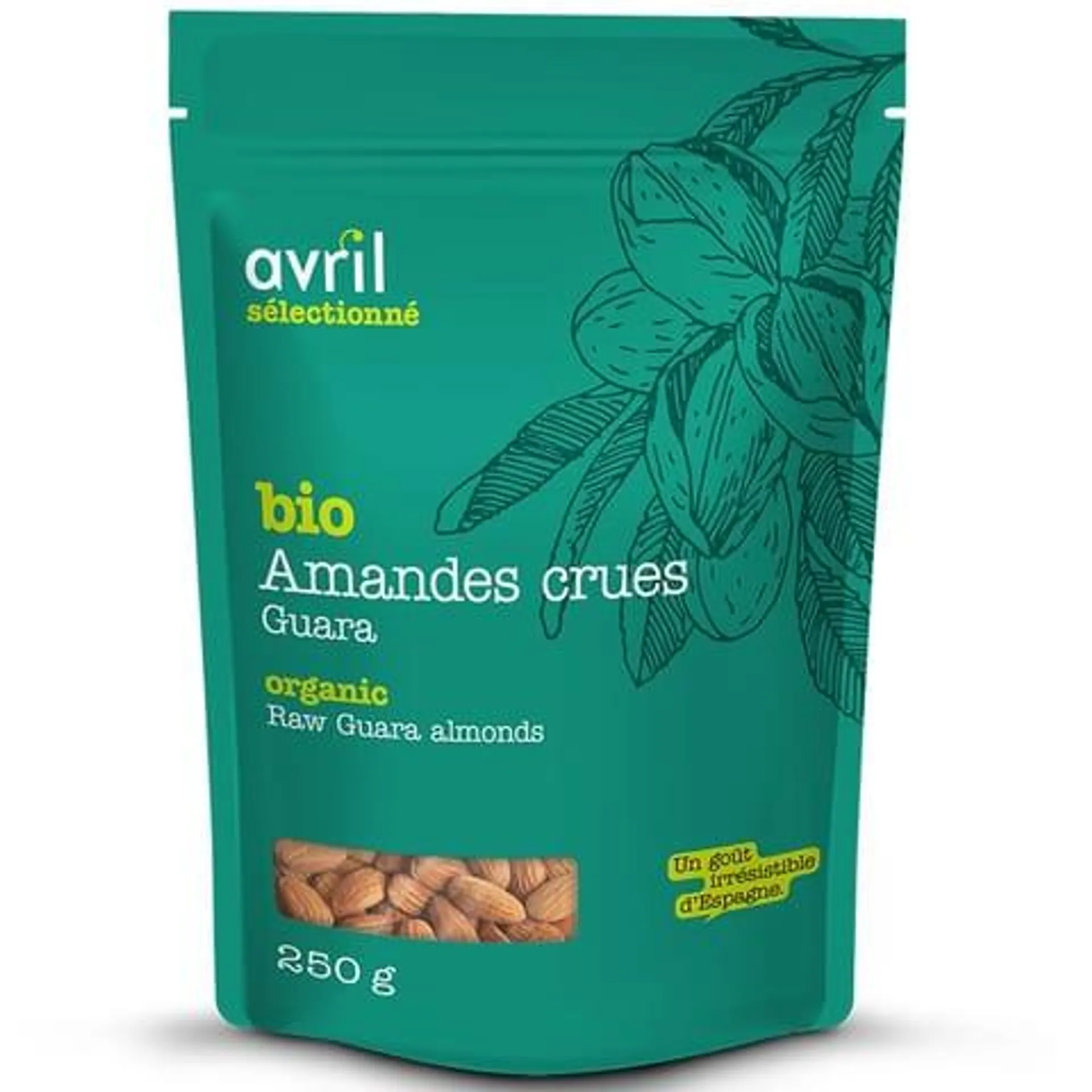 Amandes Guara crues biologiques