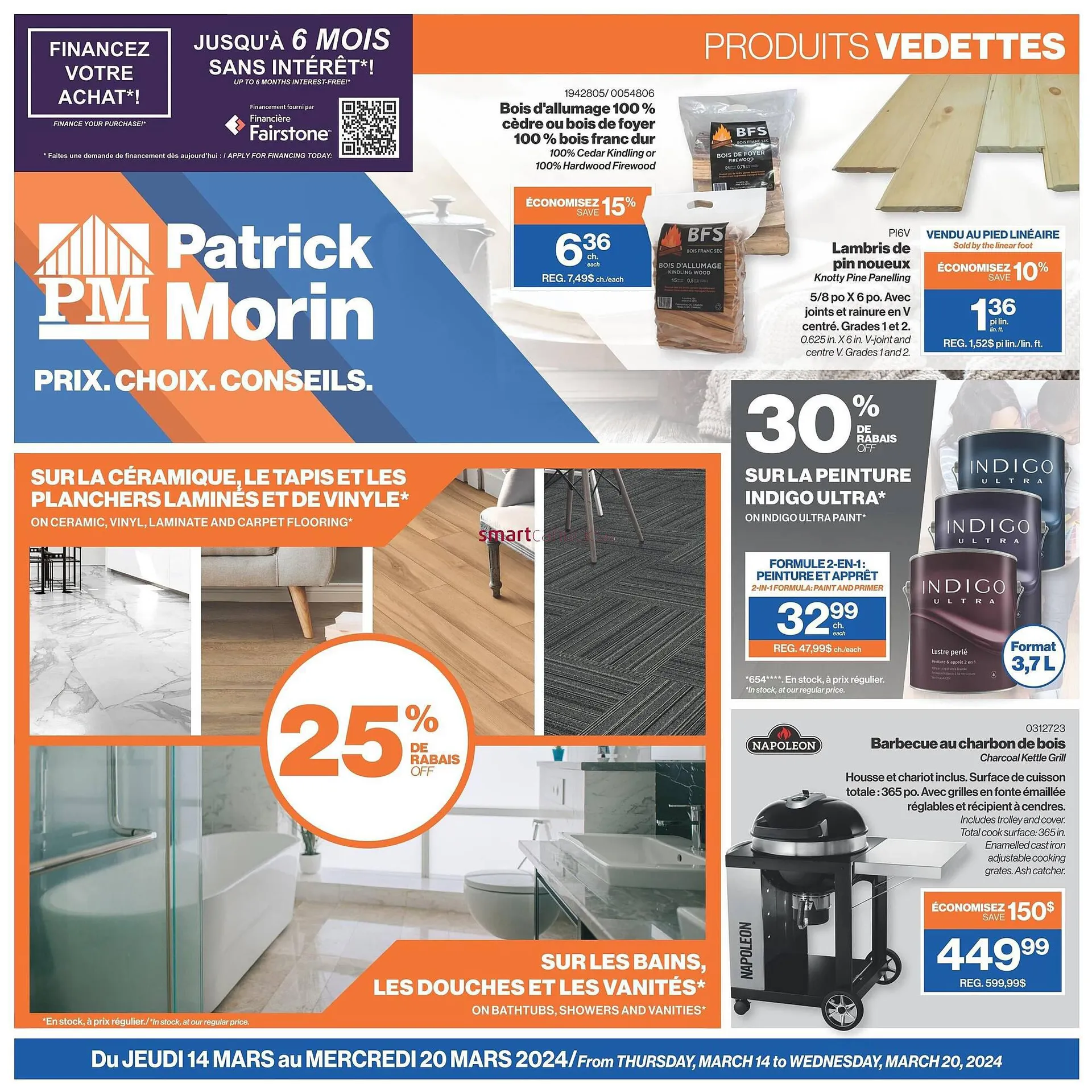 Patrick Morin flyer from March 14 to March 20 2024 - flyer page 