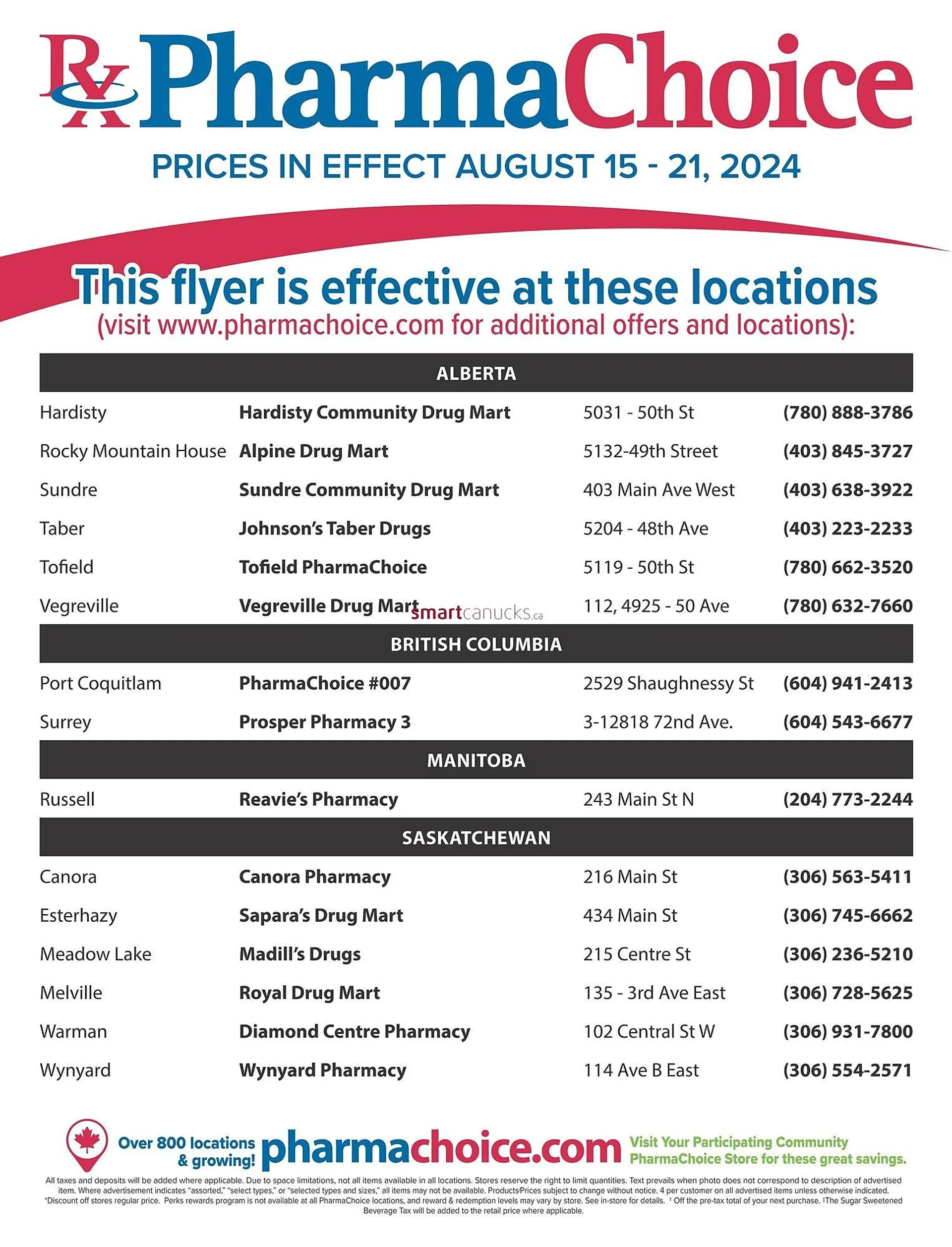 PharmaChoice flyer from August 15 to August 21 2024 - flyer page 6