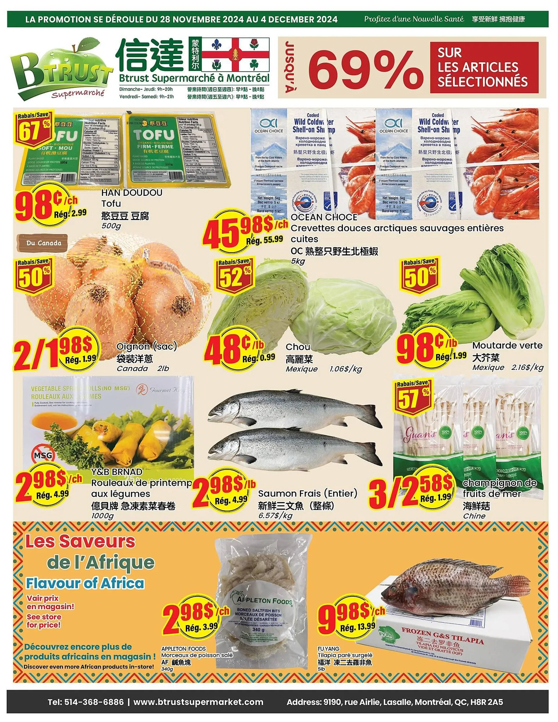 Btrust Supermarket flyer - 1