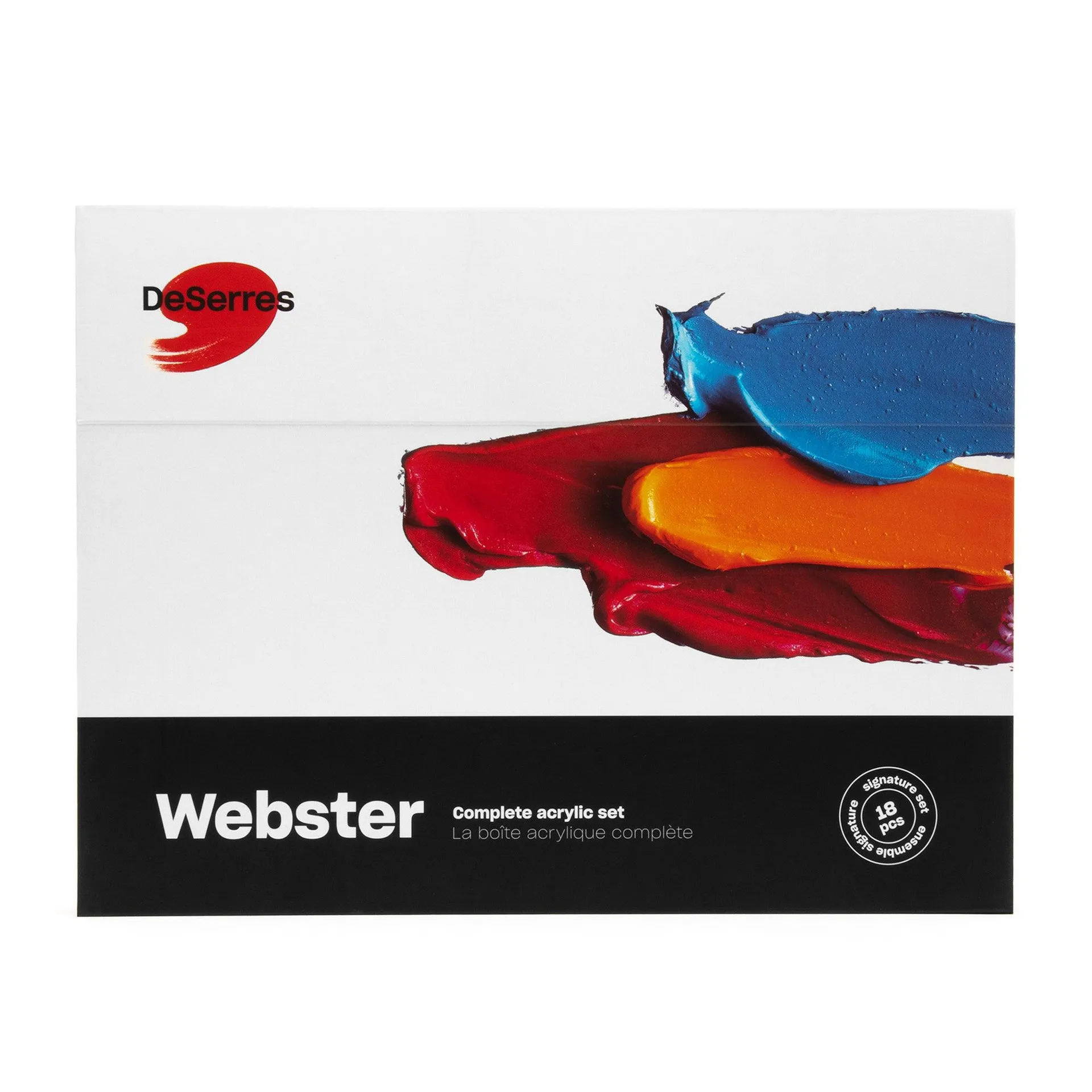 Webster Complete Acrylic Set - 17 Pieces