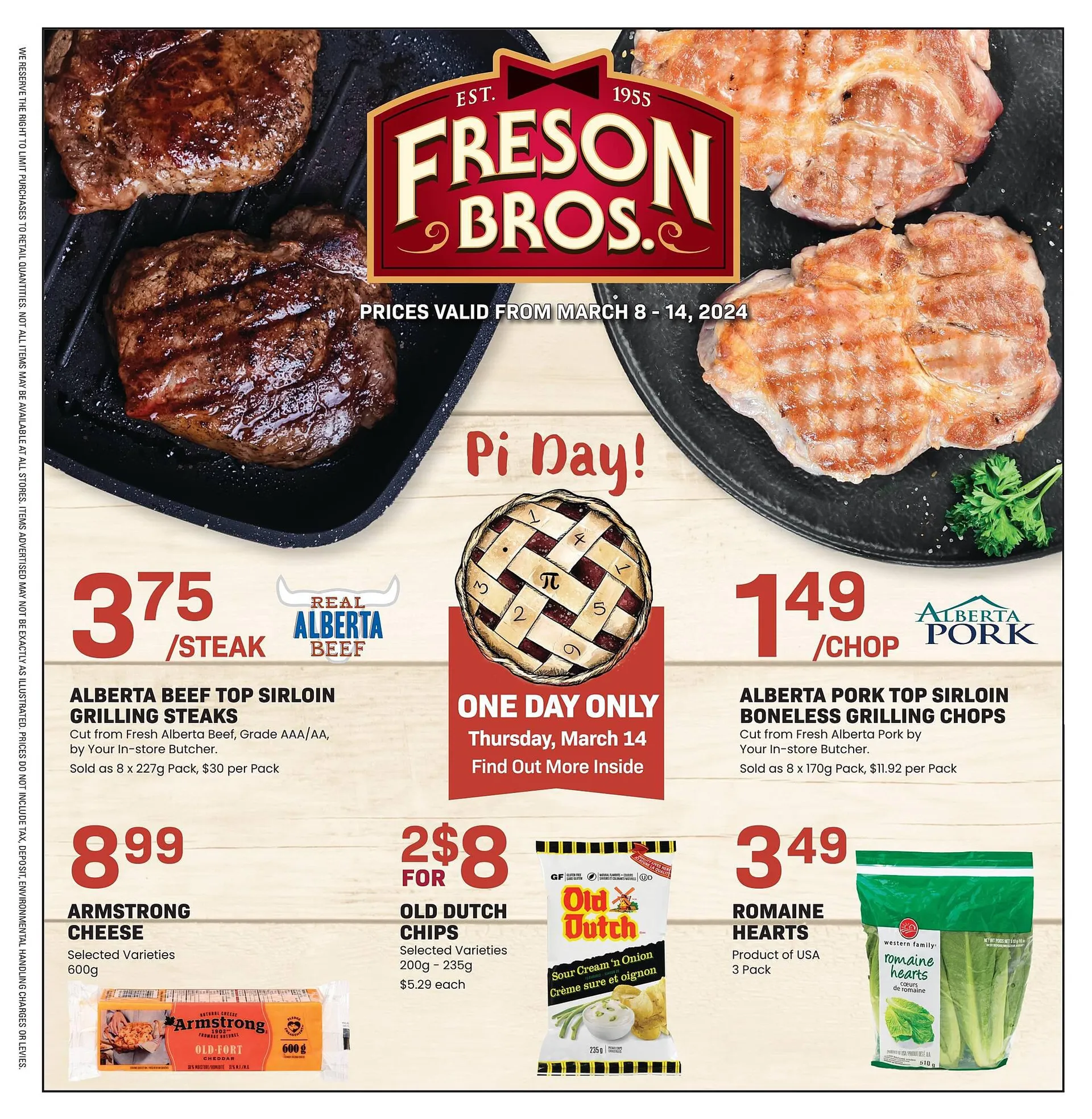 Freson Bros flyer from March 3 to March 6 2024 - flyer page 