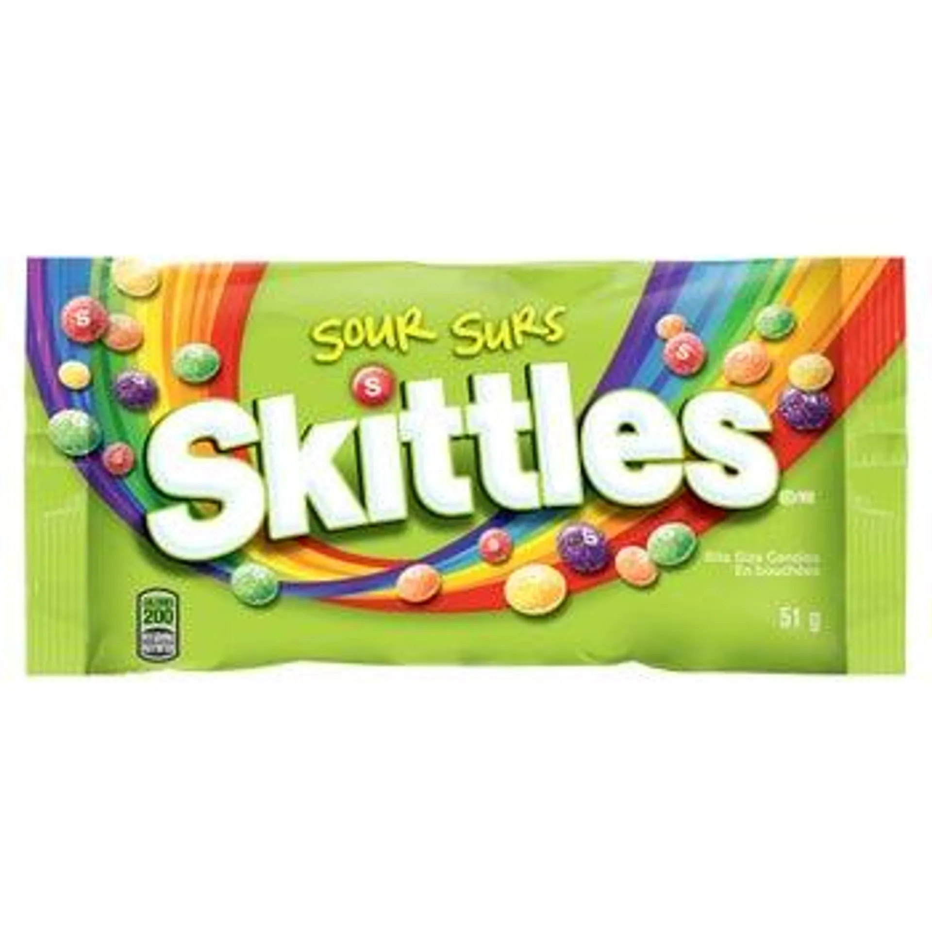 Skittles Sour Candy, 24-Count