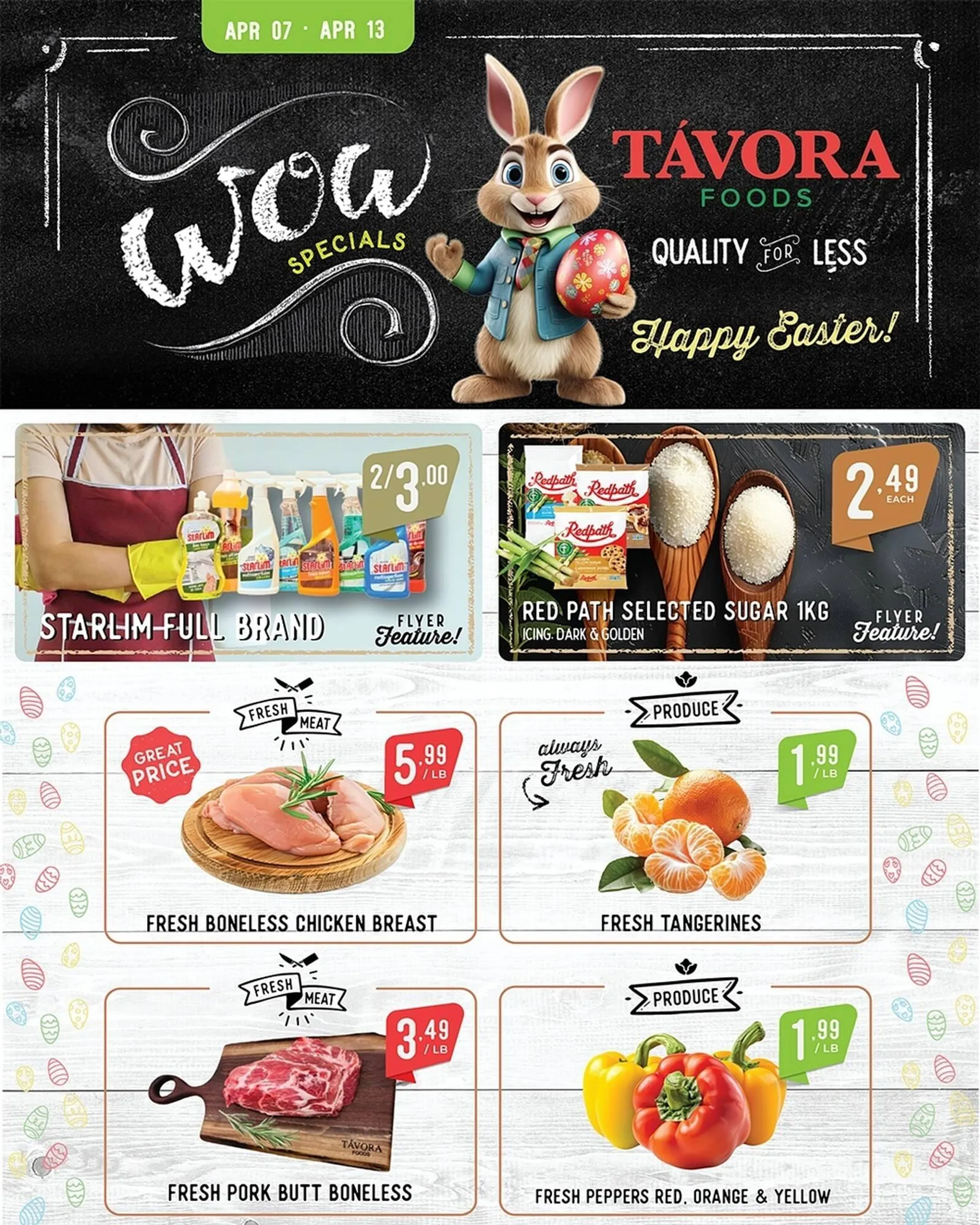 Tavora Foods flyer - 1