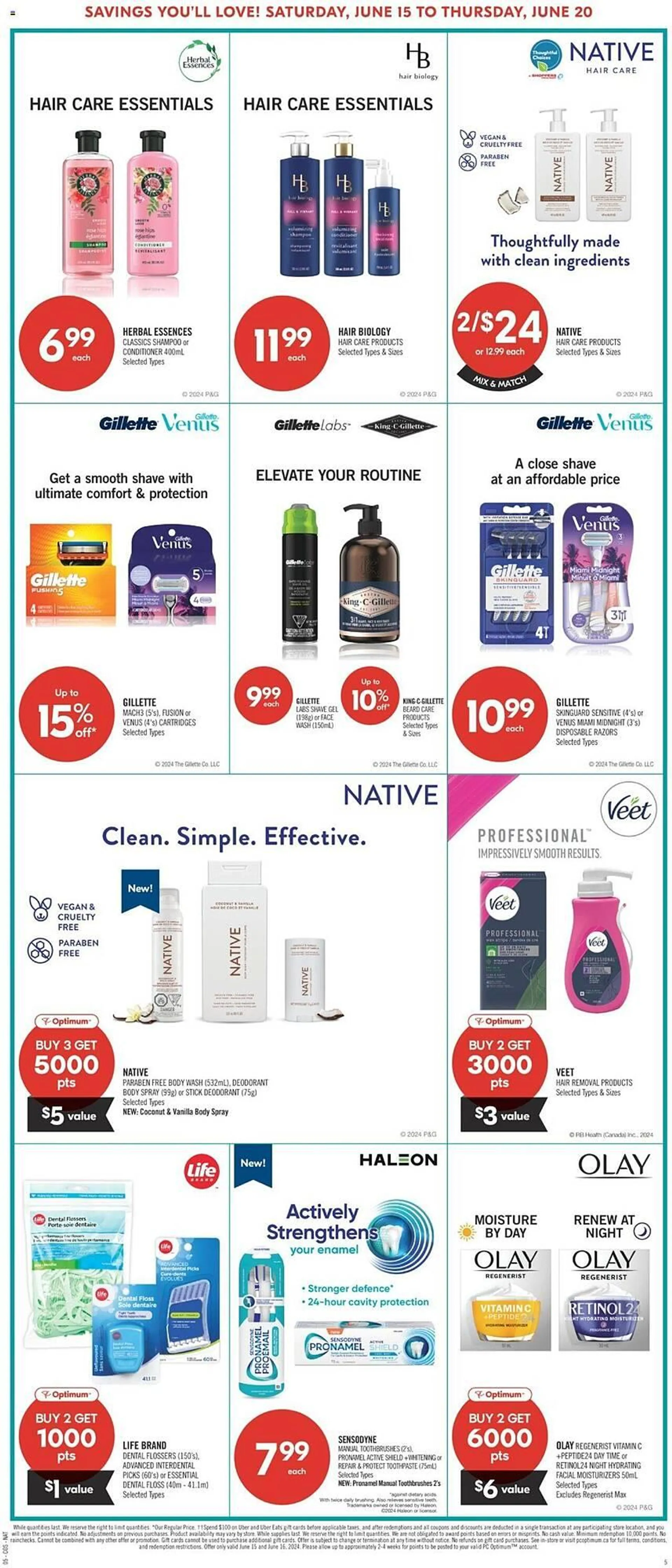 Shoppers Drug Mart flyer from June 15 to June 20 2024 - flyer page 10