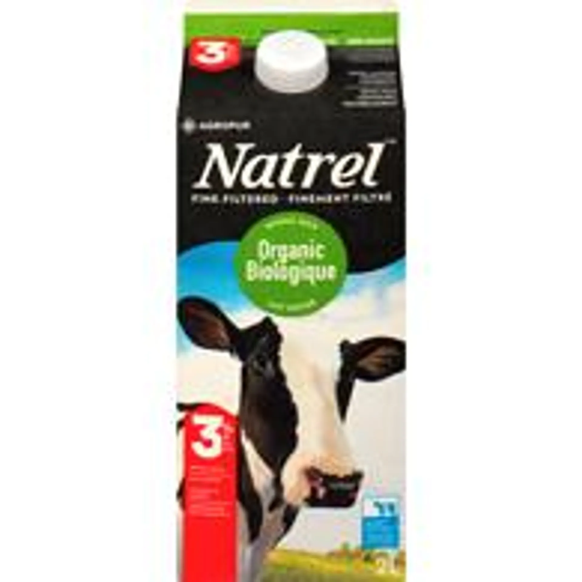 Lait biologique 3,8% (2L)