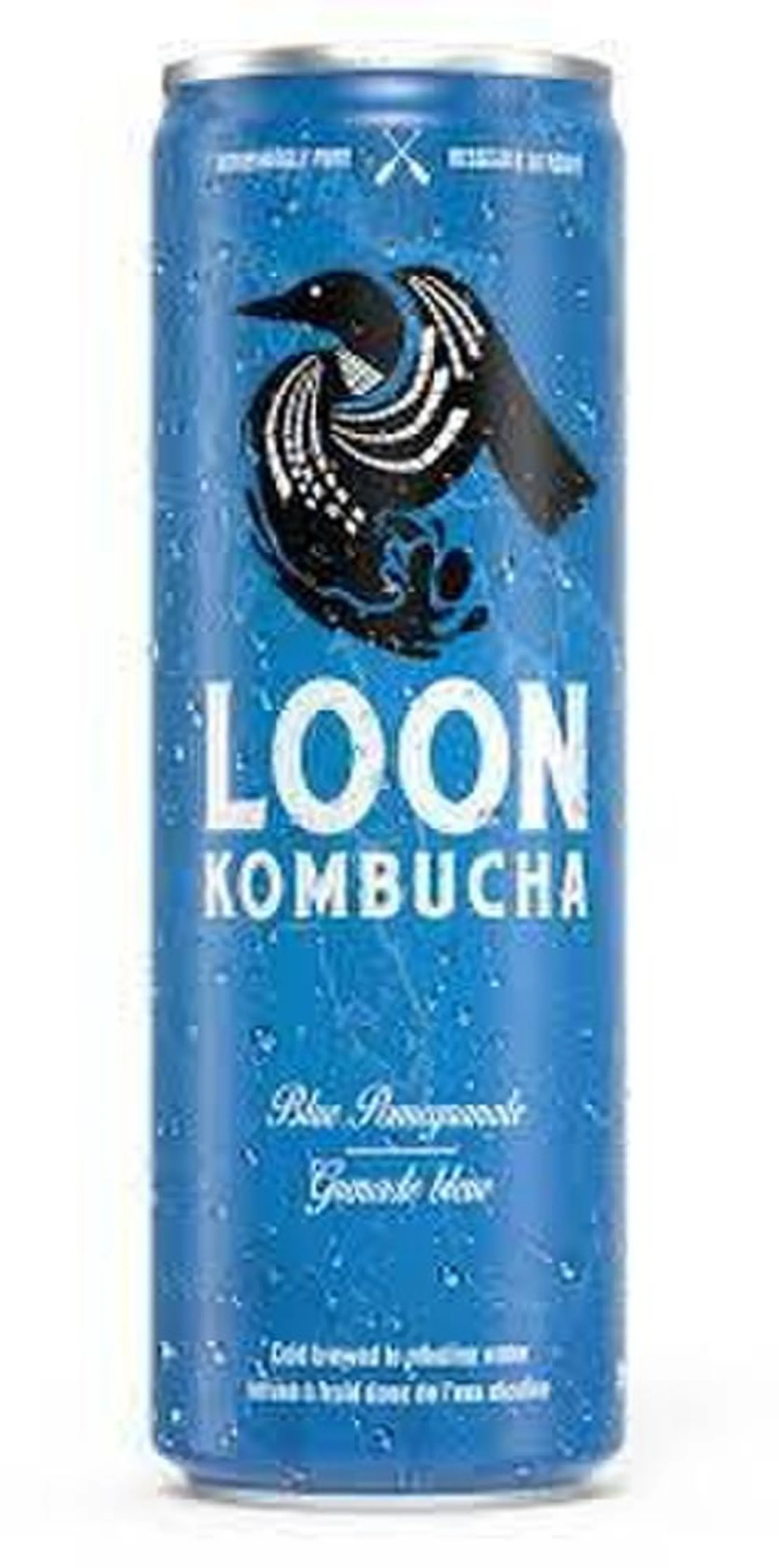 Loon Kombucha Blue Pomegranate 355 ml