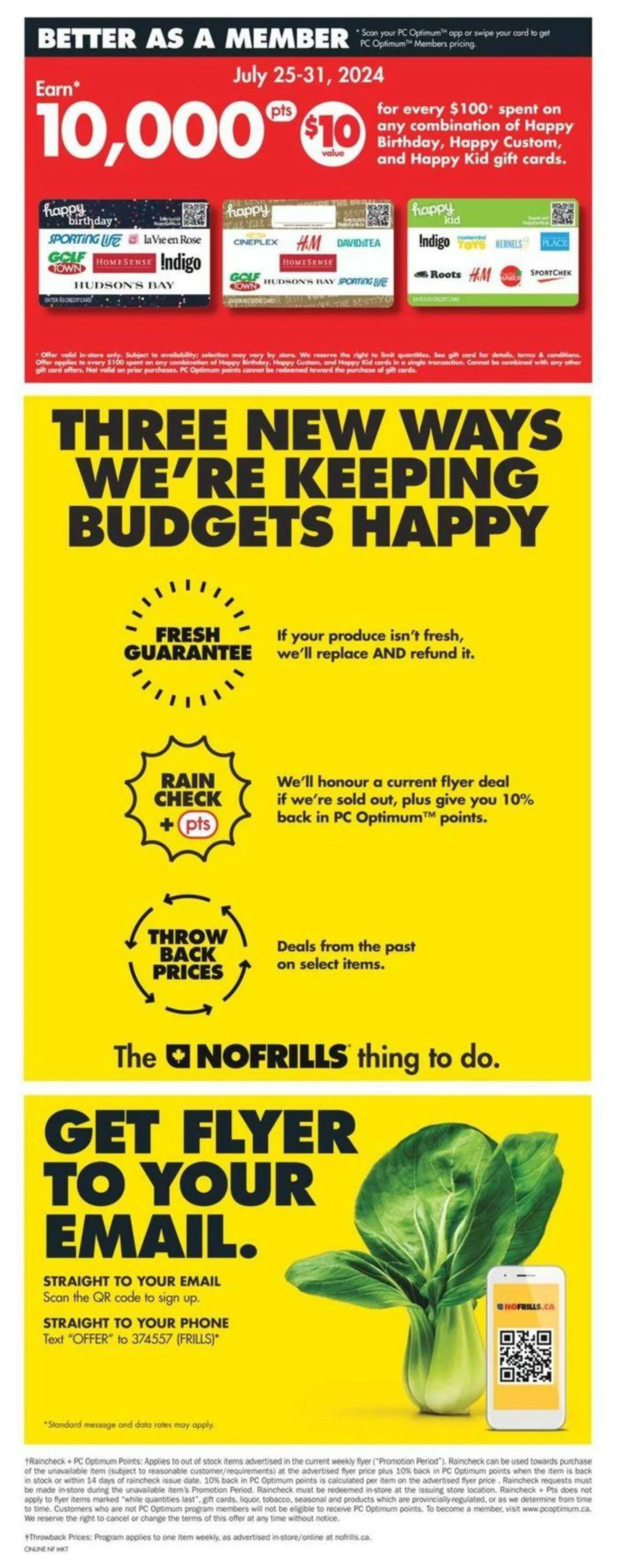 No Frills Weekly ad from July 25 to July 31 2024 - flyer page 3