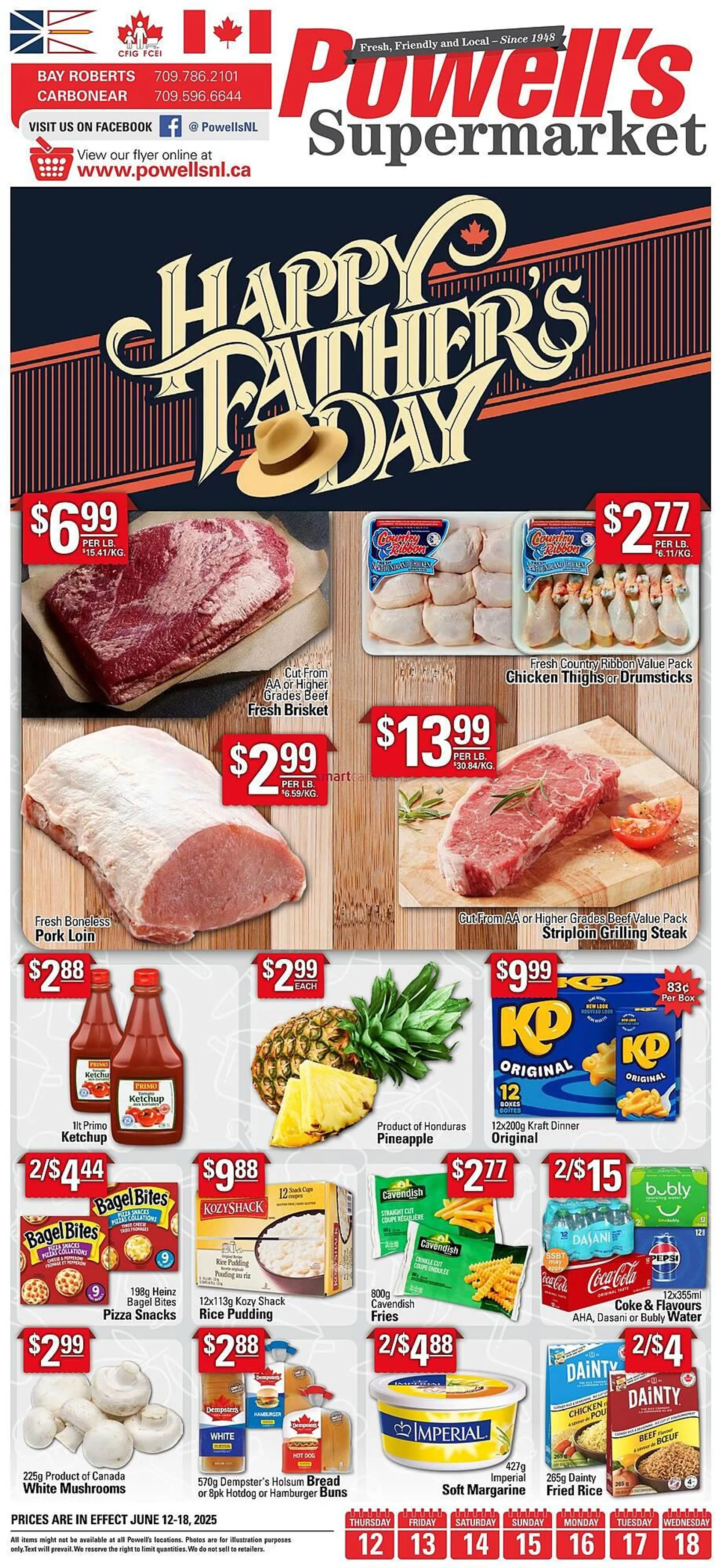 Powell's Supermarket flyer from June 12 to June 18 2025 - flyer page 1