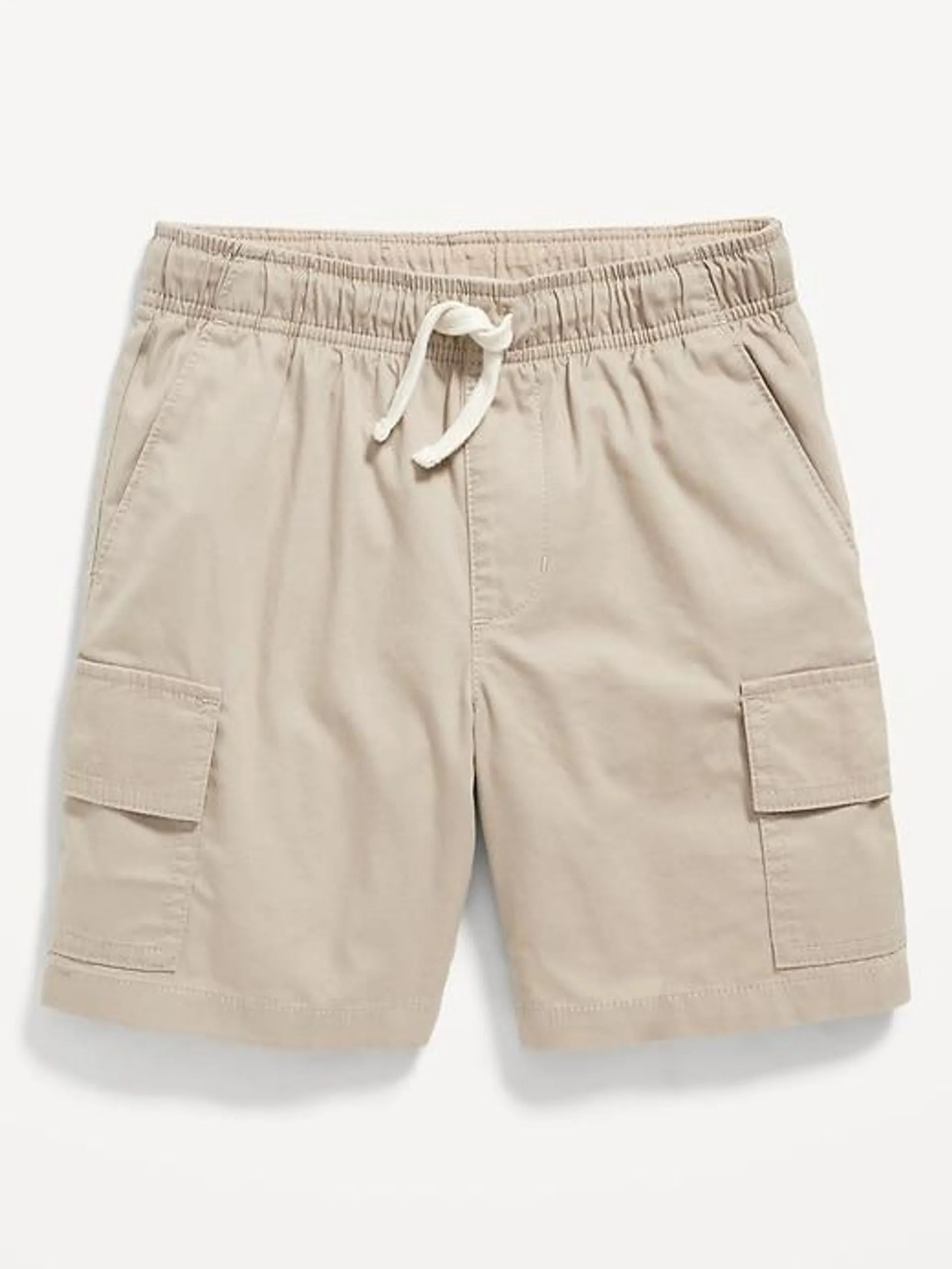 Twill Pull-On Cargo Shorts for Boys (Above Knee)