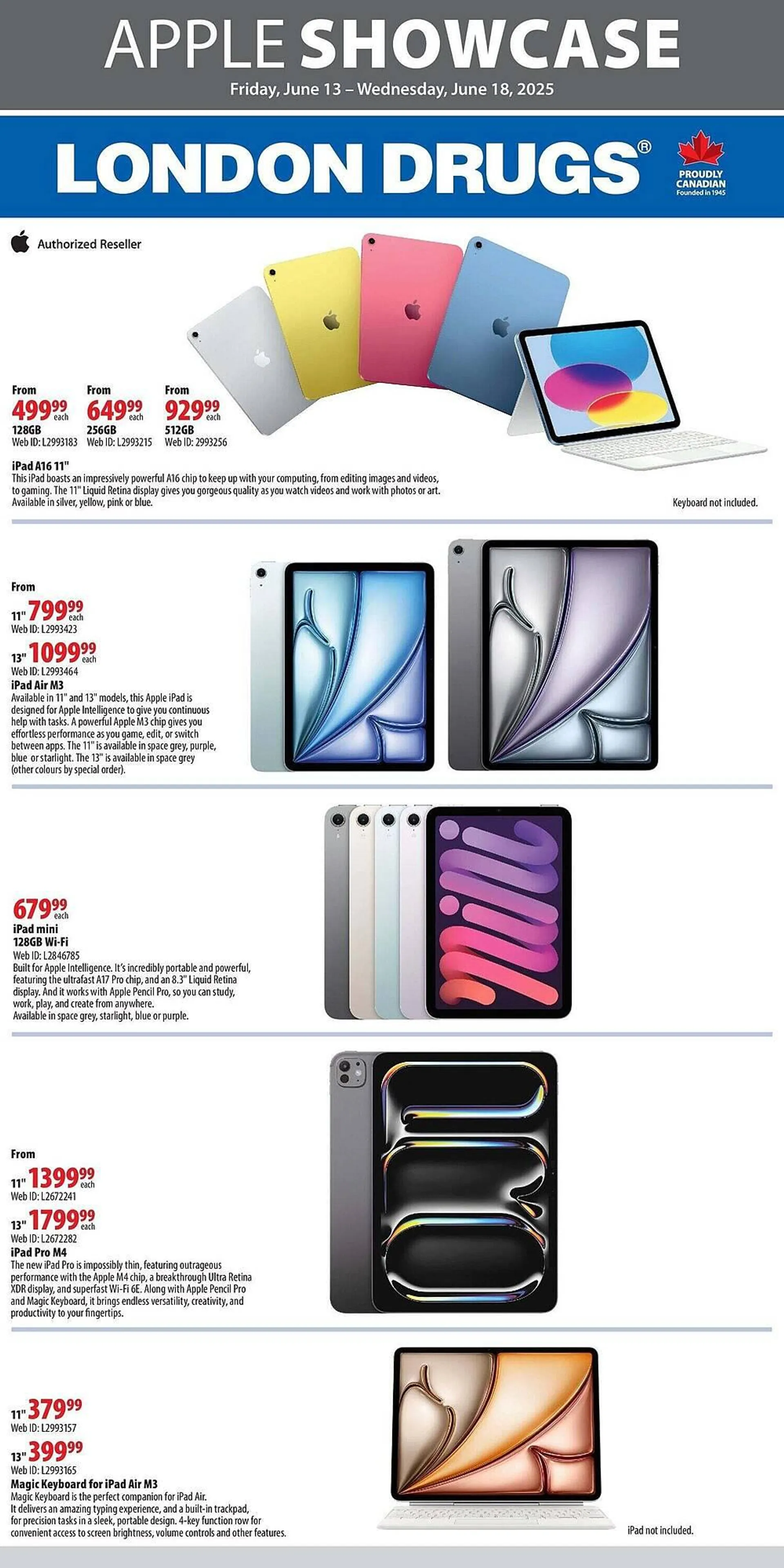 London Drugs flyer from June 13 to June 19 2025 - flyer page 1