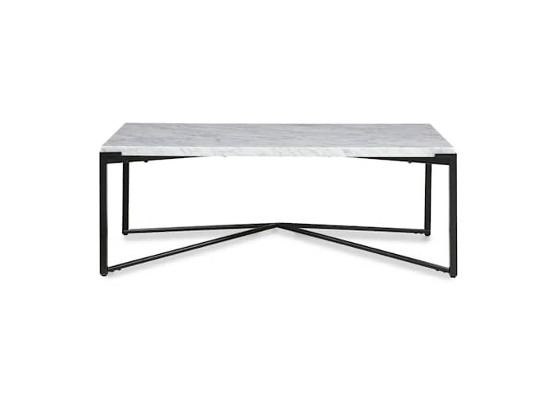 Saxon Coffee Table - Matte Black