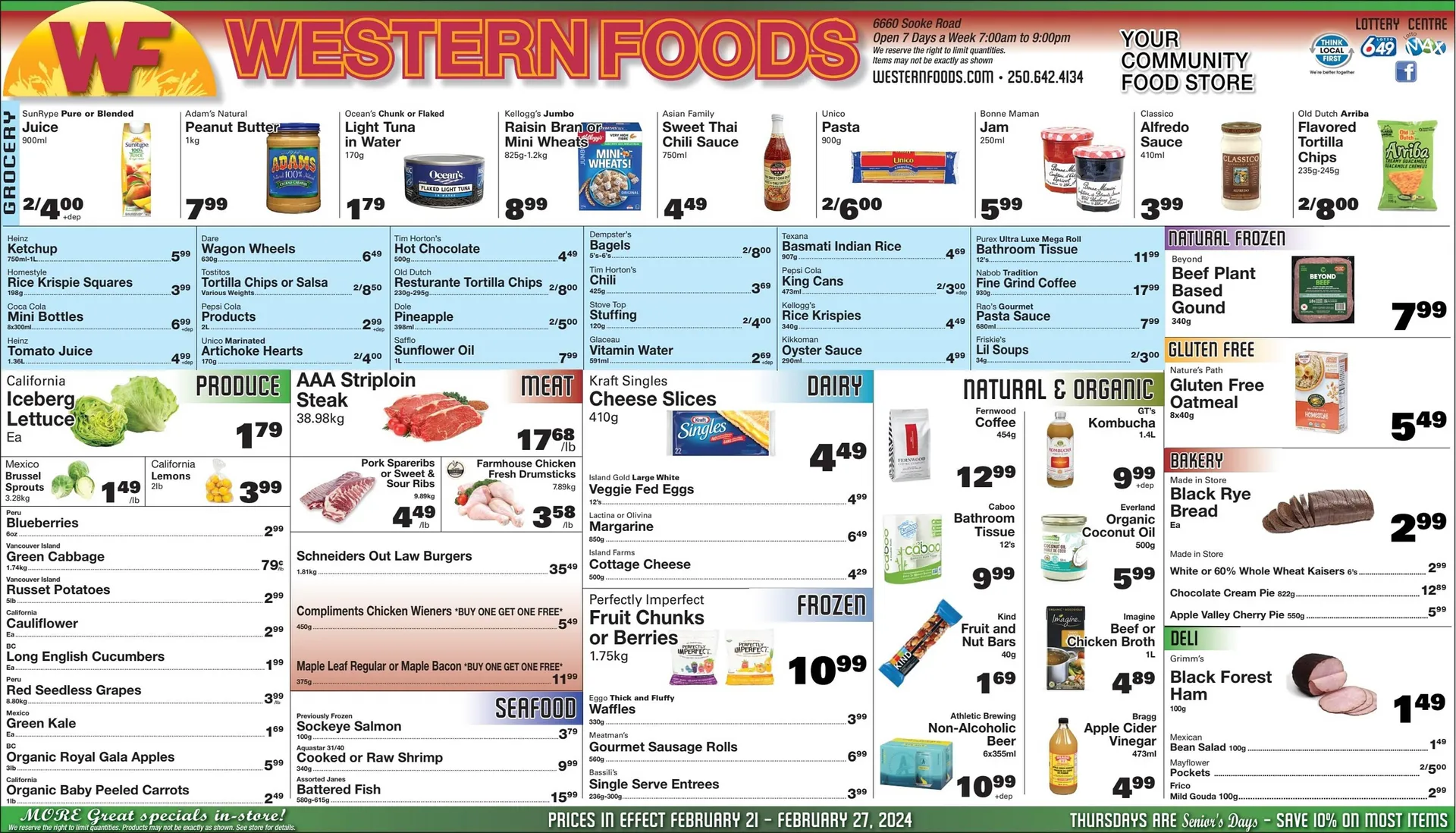 Western Foods flyer from February 22 to February 28 2024 - flyer page 
