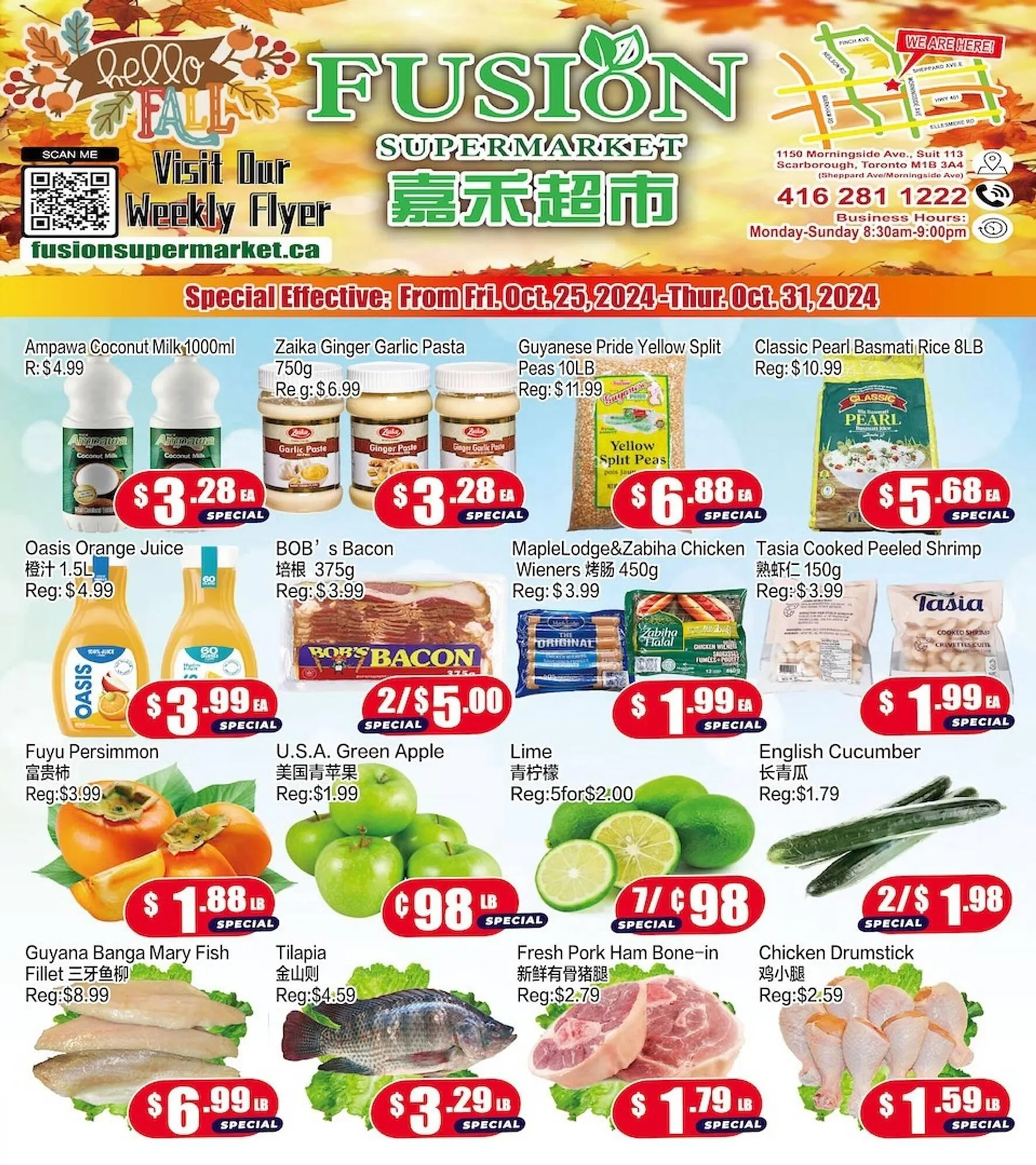 Fusion Supermarket flyer - 1