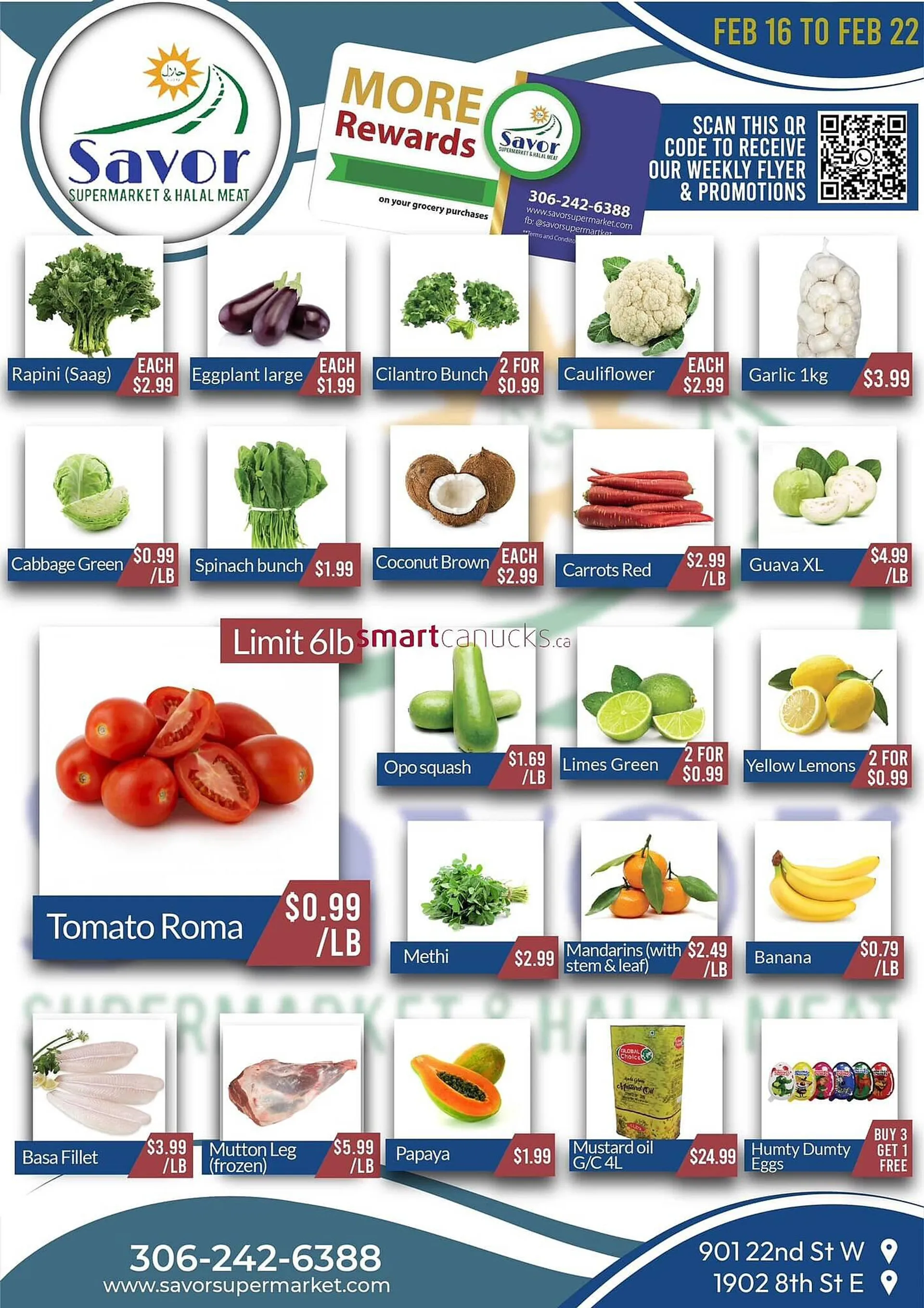 Savor Supermarket flyer from February 16 to February 22 2024 - flyer page 