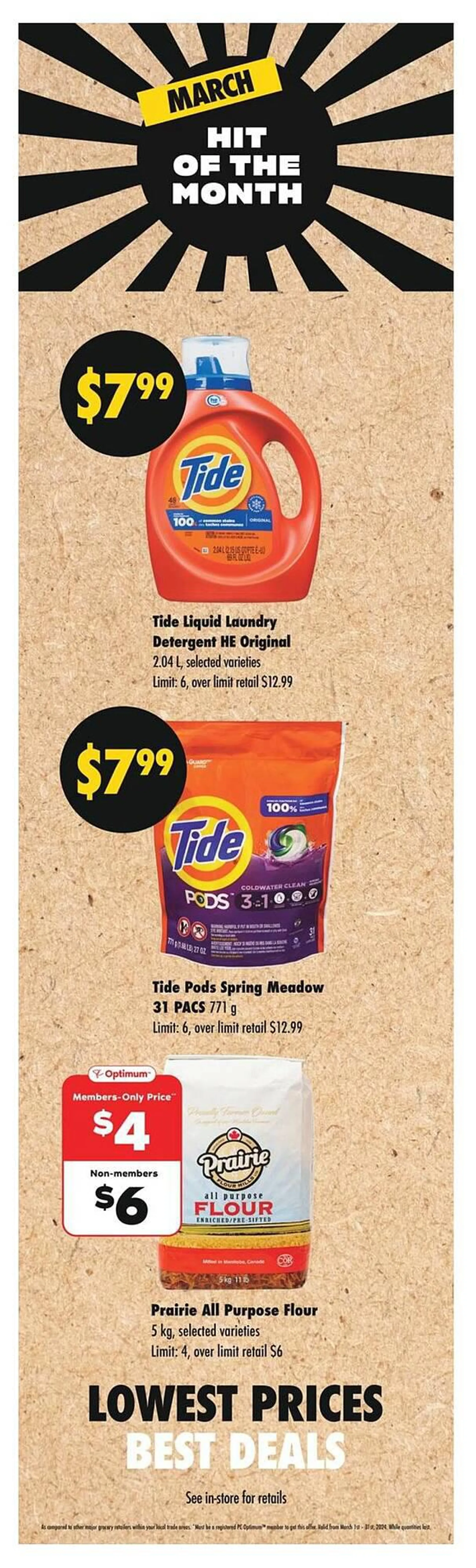 Wholesale Club flyer from March 28 to July 31 2024 - flyer page 1